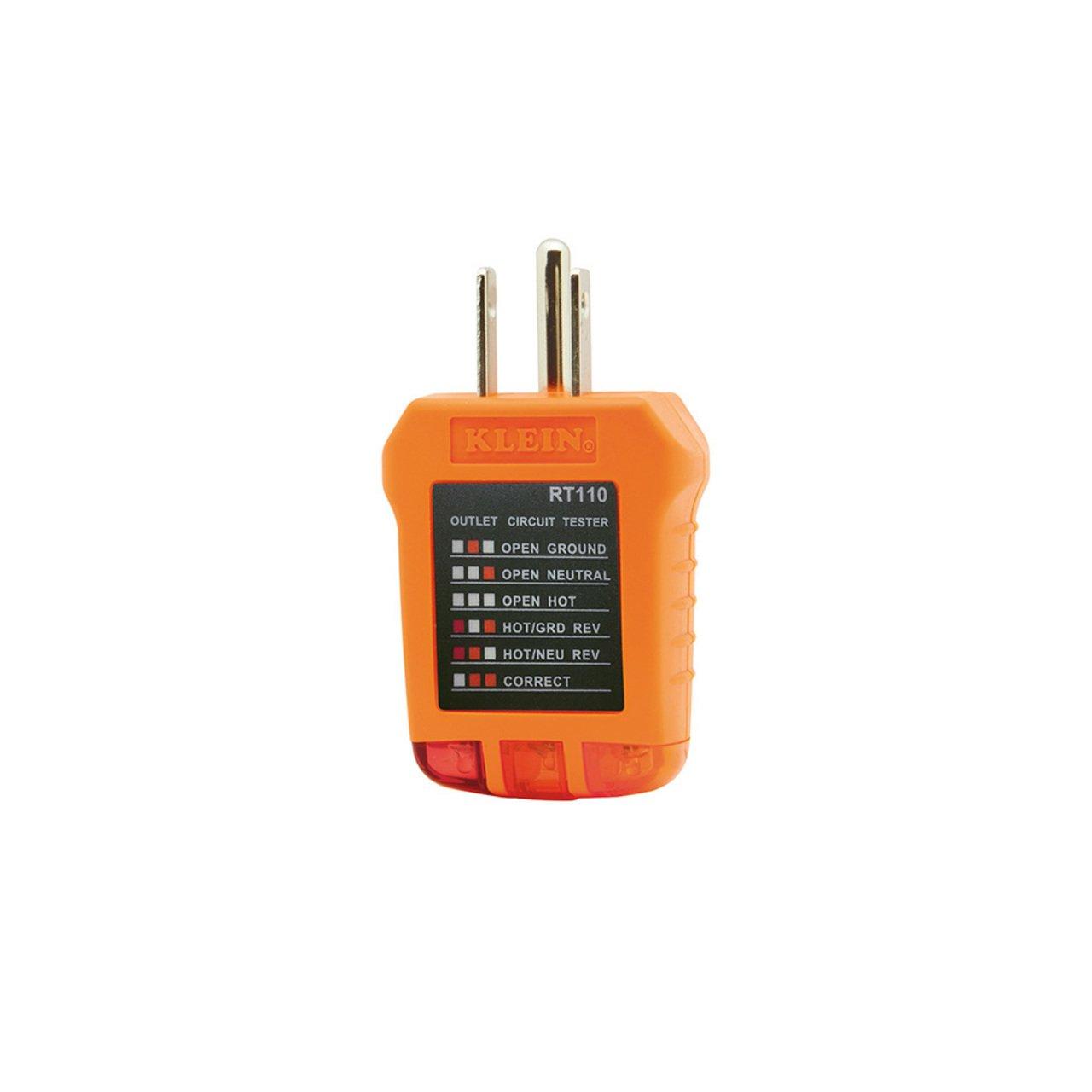 RT110 RECEPTACLE TESTER