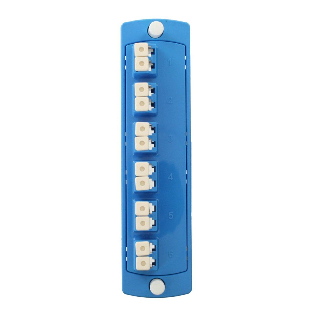 5F100-2LL OPT-X 6 PACK A.PLATE 12 FIBER