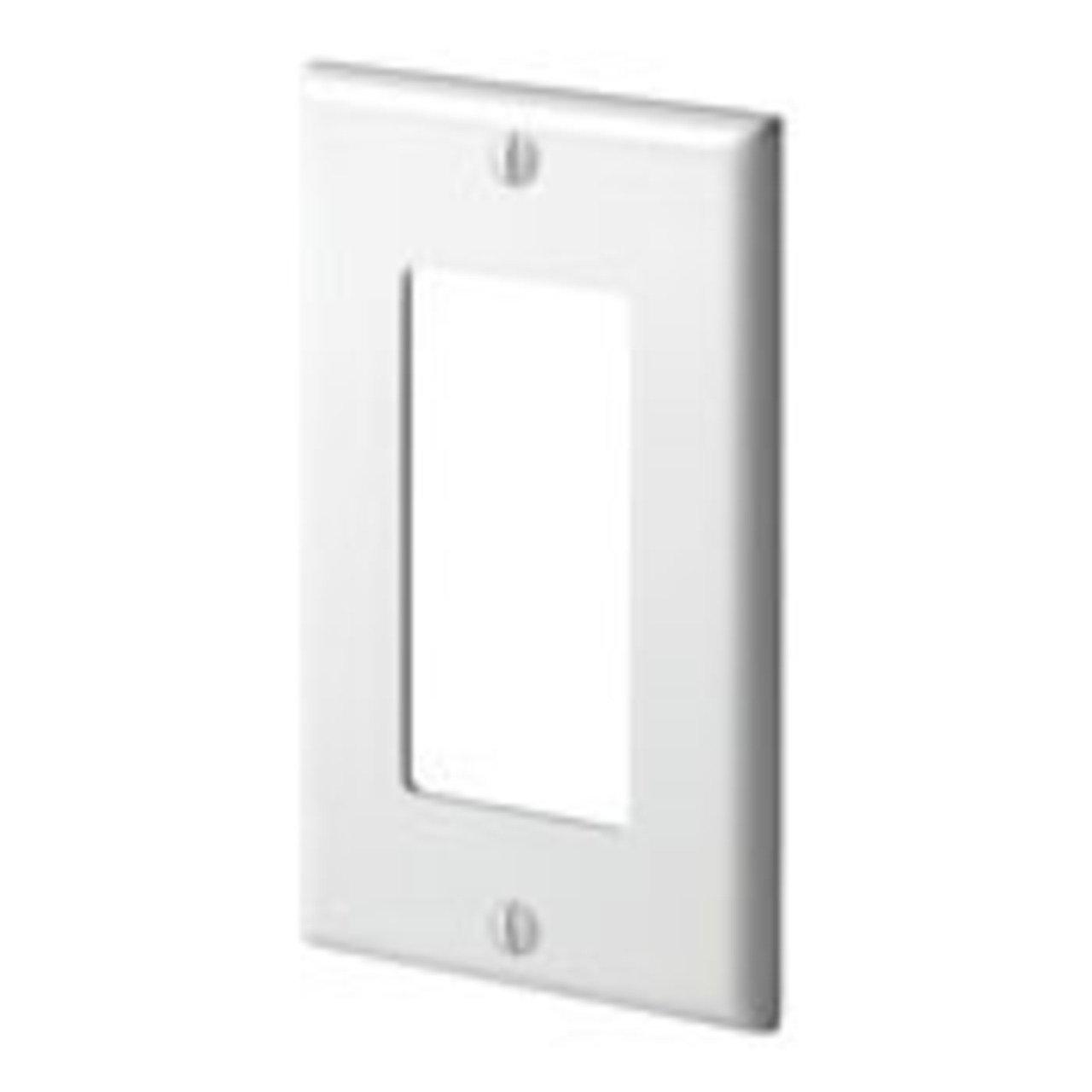 80401NW WALL PLATE WHT NYLON DECORA 1G