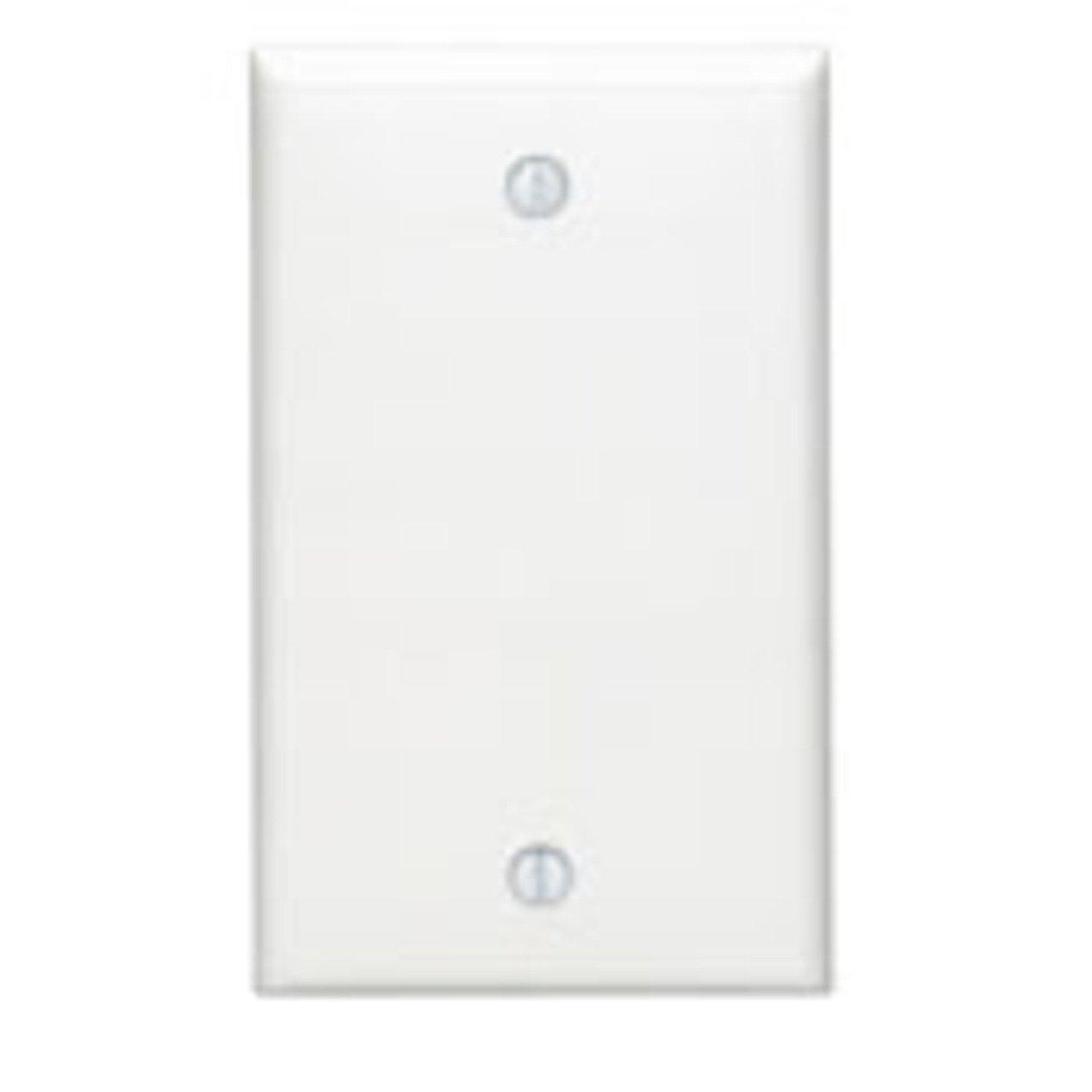 80714-W WH WP 1G BLANK BOX MNT PLASTIC