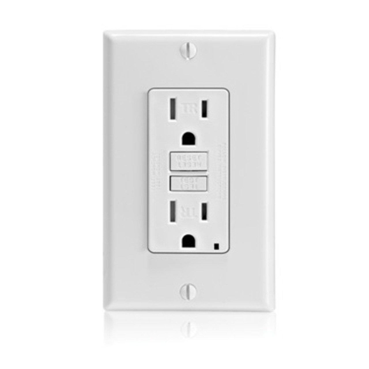 GFTR1-W WH ST TR GFCI 15A125V
