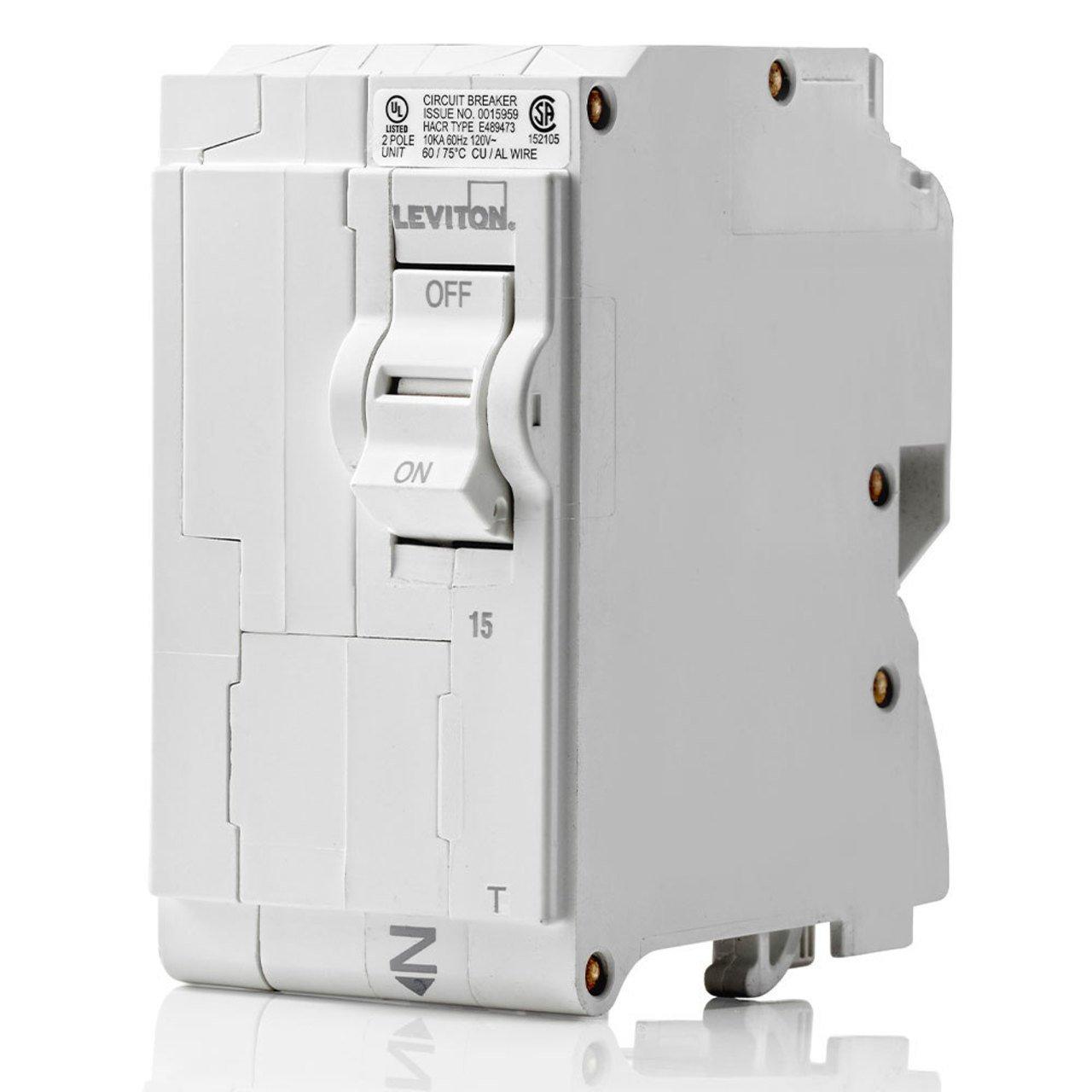 LB215-T 15A 2-POLE TM BREAKER