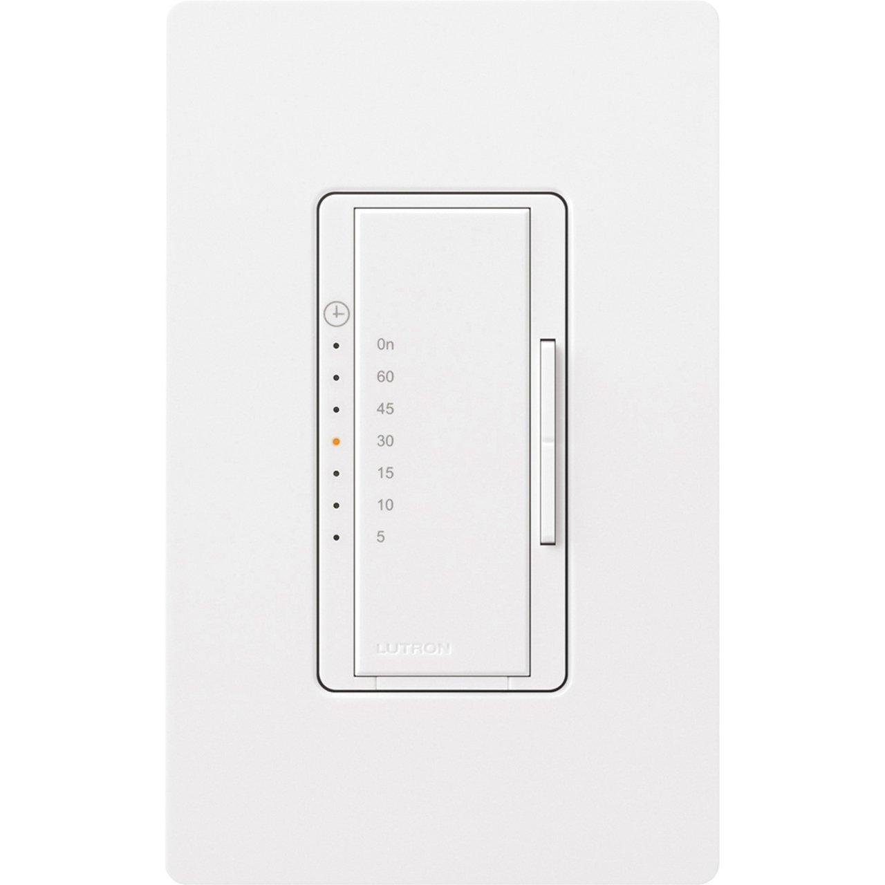 LUTRON MA-T51MN-WH | MA-T51MN-WH FAN 3A/LIGHT 5A CONTROL WH ...