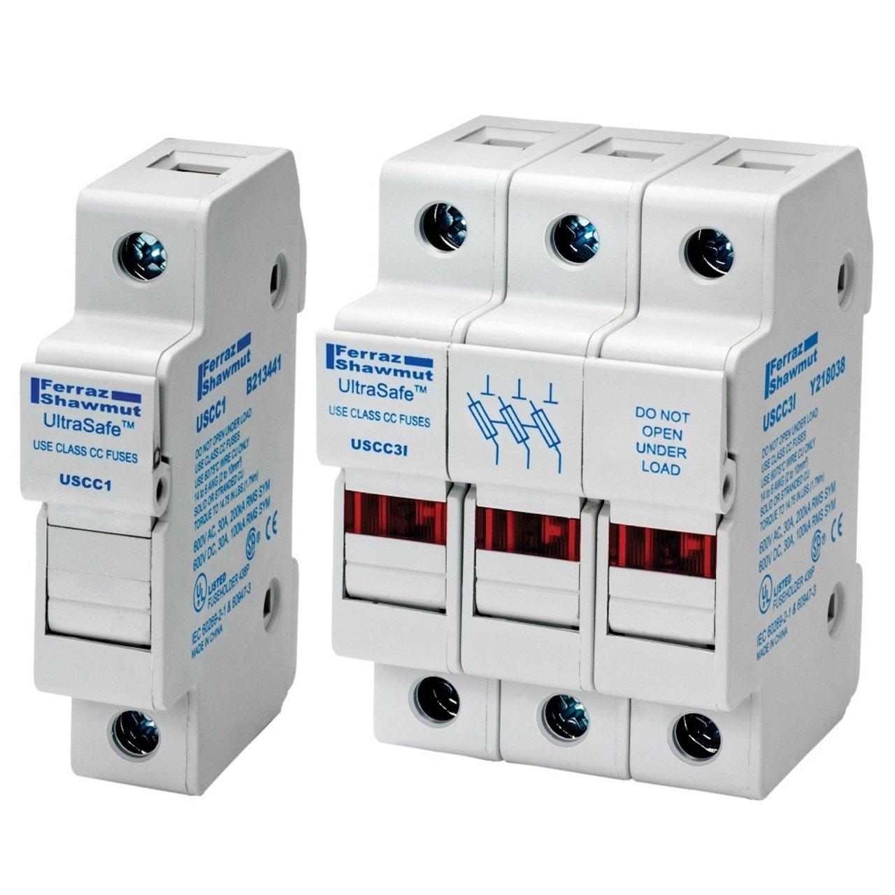 MERSEN USCC1 | USCC1 FUSEHOLDER (CC) 1 POLE | Class CC | Fuse Blocks ...
