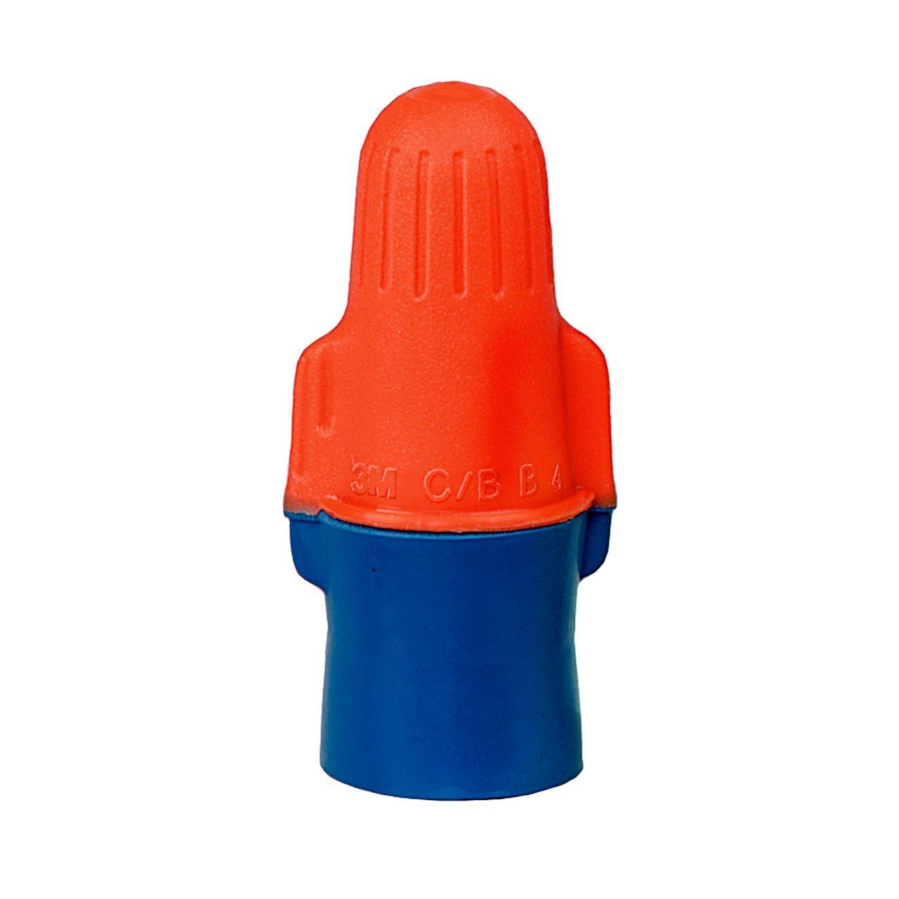 O/B+ POUCH WIRE CONN ORG/BLU 22-12