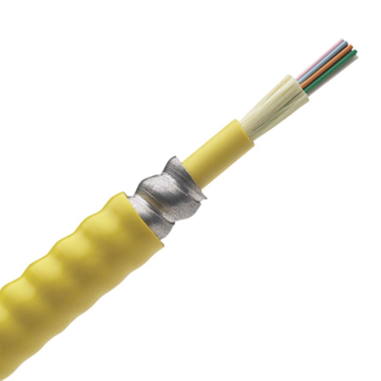 FSPR912Y 9UM OS2 12 FIBER INDOOR ARMORED