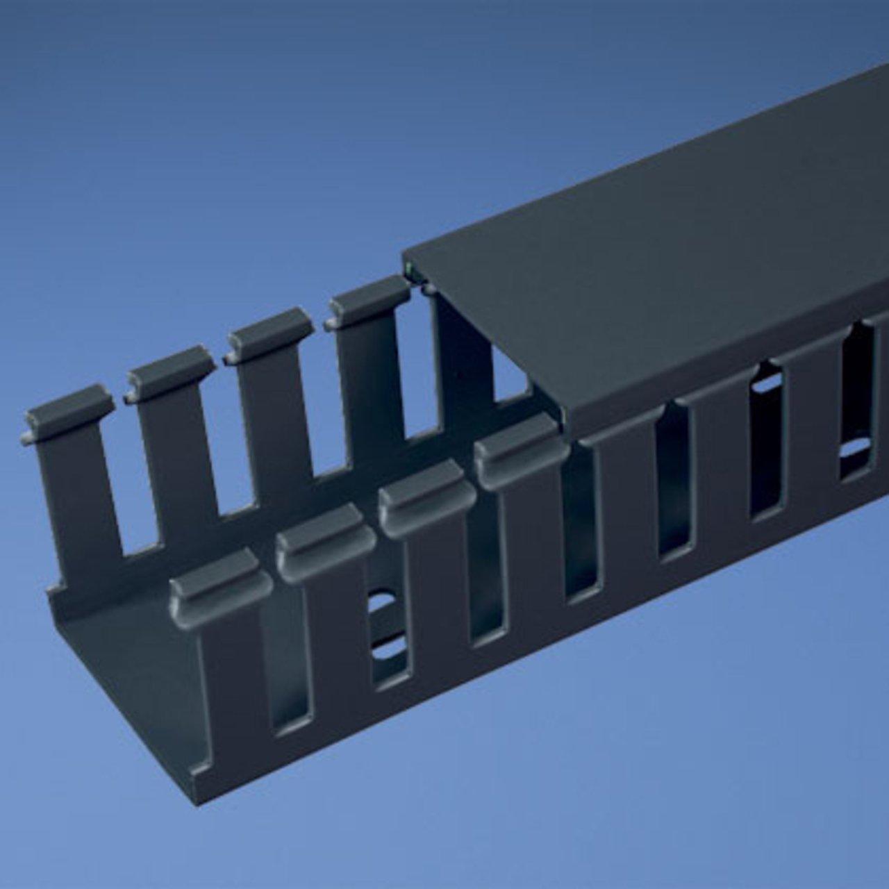 PANDUIT CANADA CORP. G1.5X2BL6 | G1.5X2BL6 G-SLOTTED WALL DUCT BLACK ...