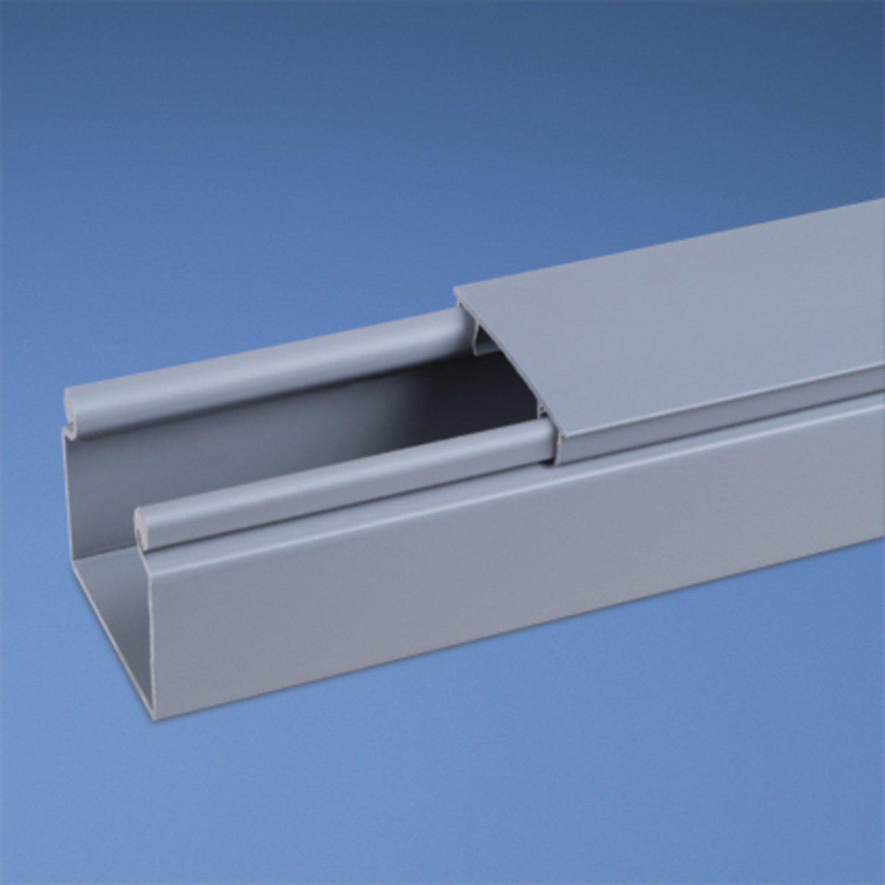 PANDUIT HS4X4LG6NM | HS4X4LG6NM HINGED SOLID WALL NM | Pvc Wiring Duct ...