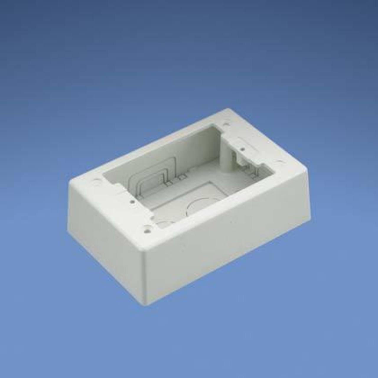 JBP1IW JUNCTION BOX 1G POWER RATED 2PC