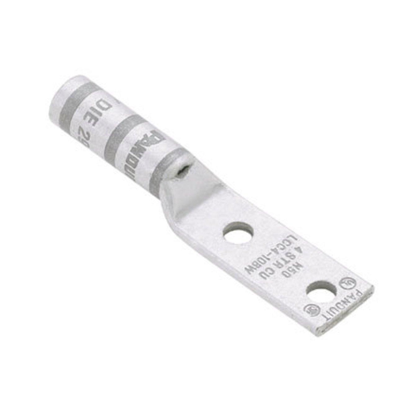 PANDUIT CANADA CORP. LCCX4-14A-L | LCCX4-14A-L 2 HOLE #4 FLEX LUG