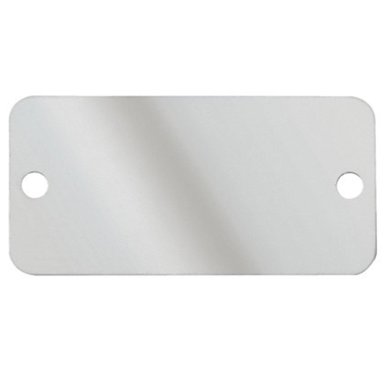 MMP350W17-Q MARKER PLATE 304 SS 2 HO