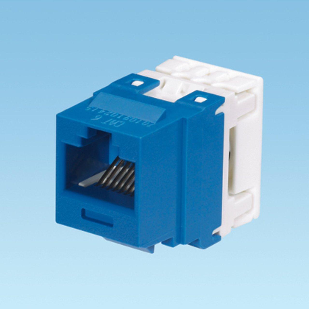 NK688MBU NETKEY Cat6 BLUE T568 JACK