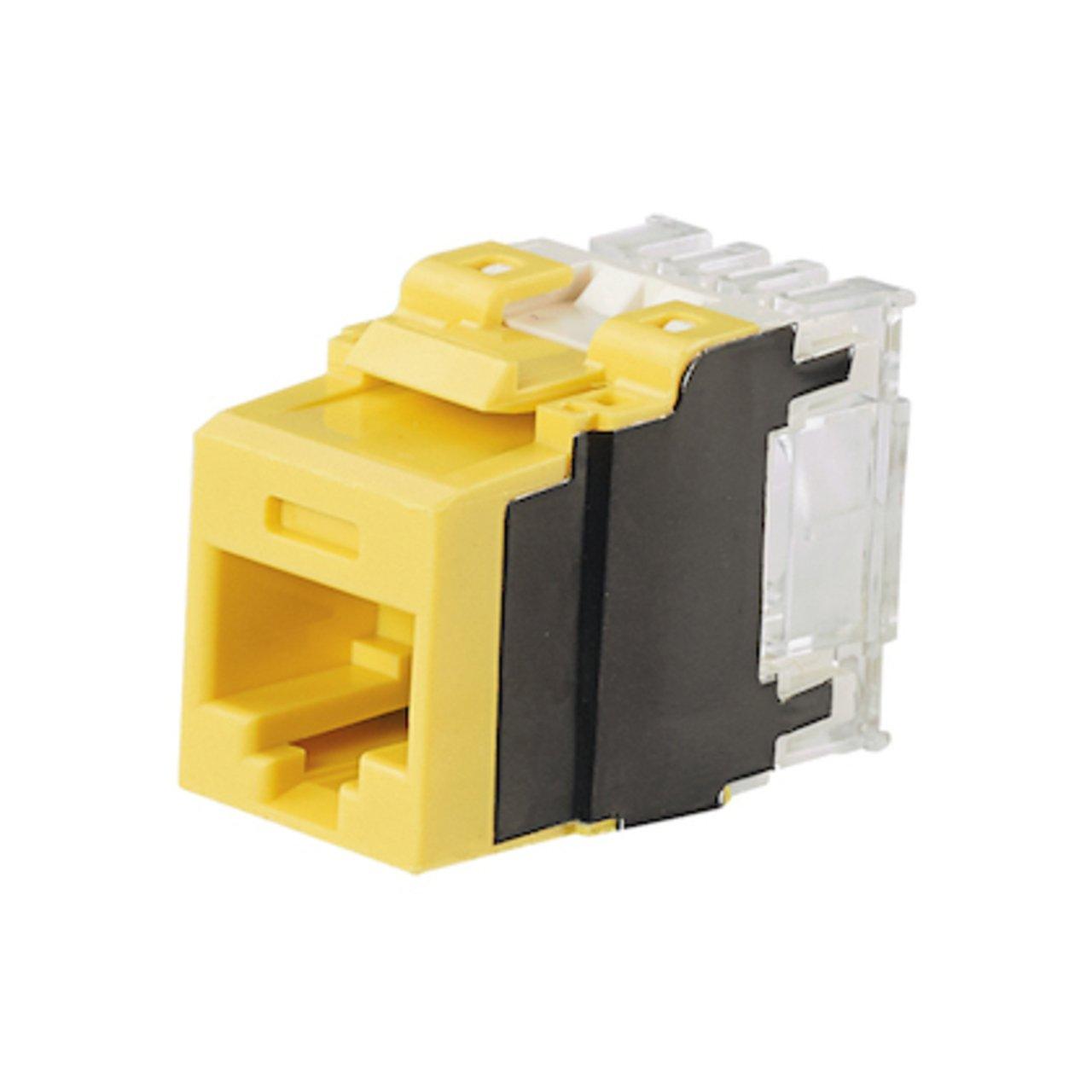 NK6X88MYL NETKEY CAT6A YELLOW T568 JACK