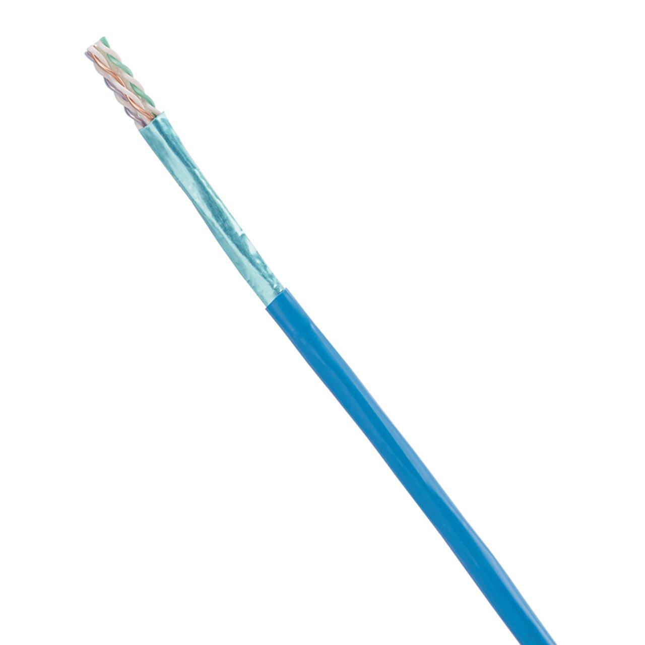 PUR6AV04RD-G CAT6A CMR RED 1000FT