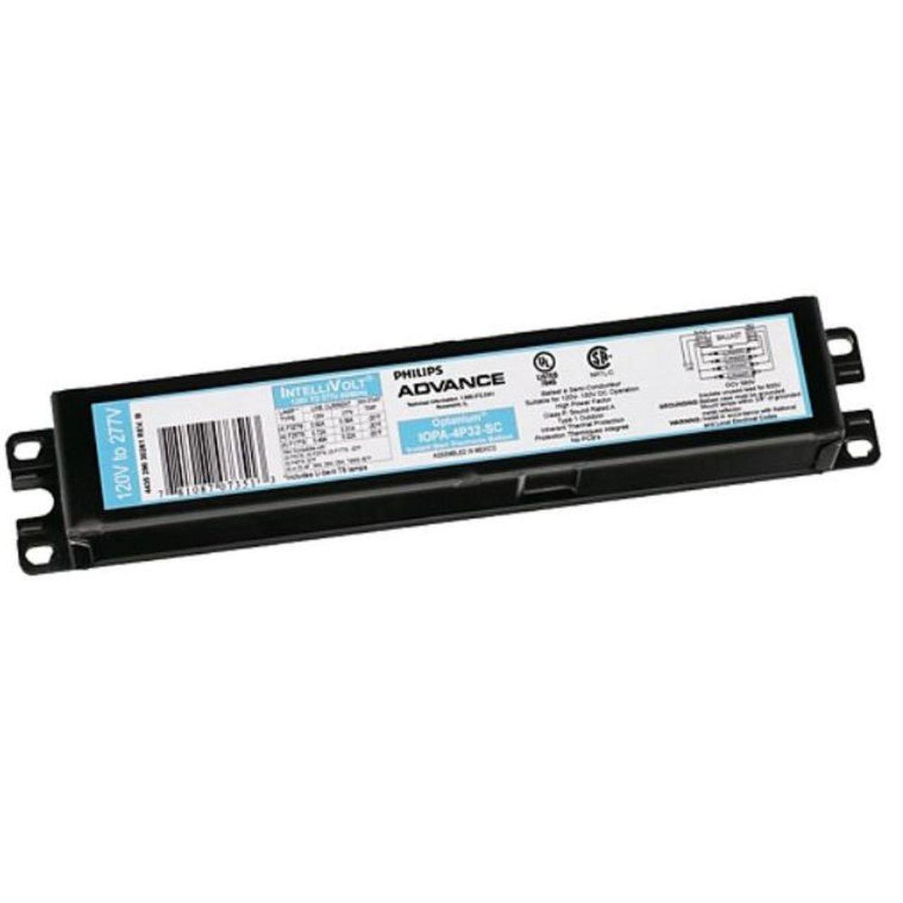 GOPA2P32N35M ELE BALLAST 2L F32T8 347V