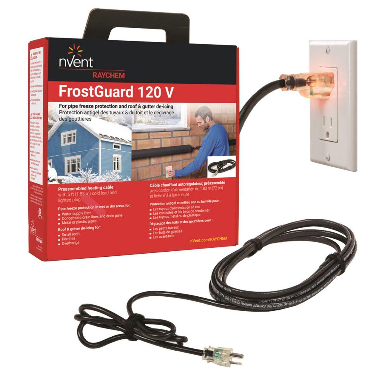 FG1-12P 12FT SELF REG CABLE KIT 120V