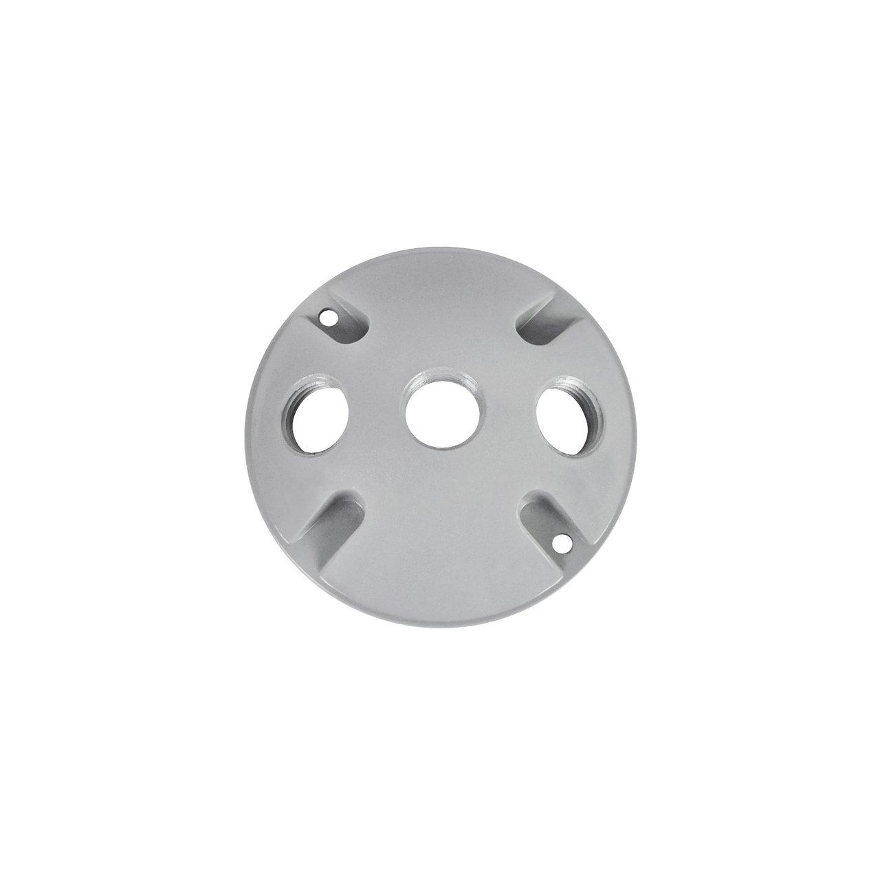 WC3 3 HOLE ROUND WEATHERPROOF COVER
