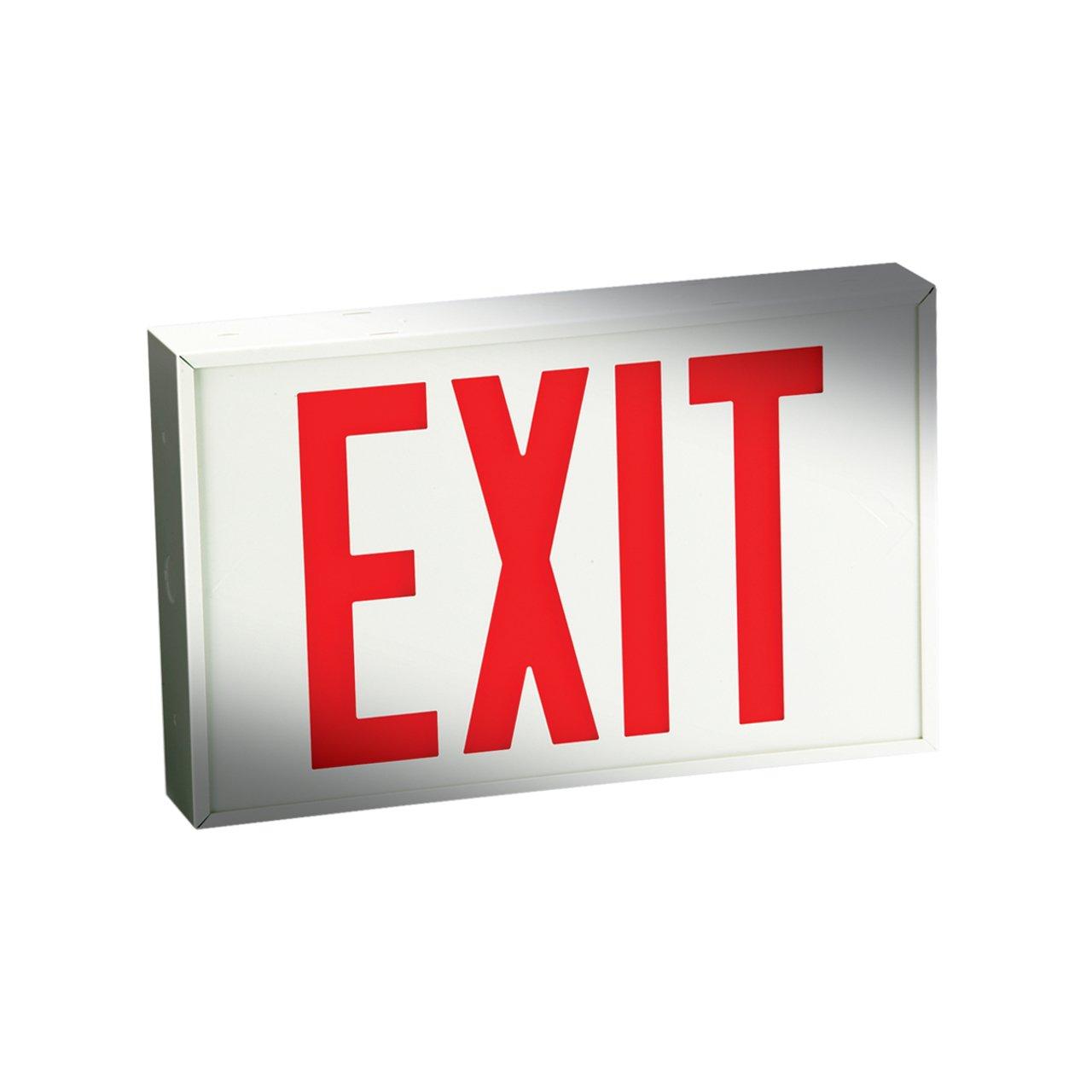 NEXTNLU METAL EXIT SIGN 120/347V
