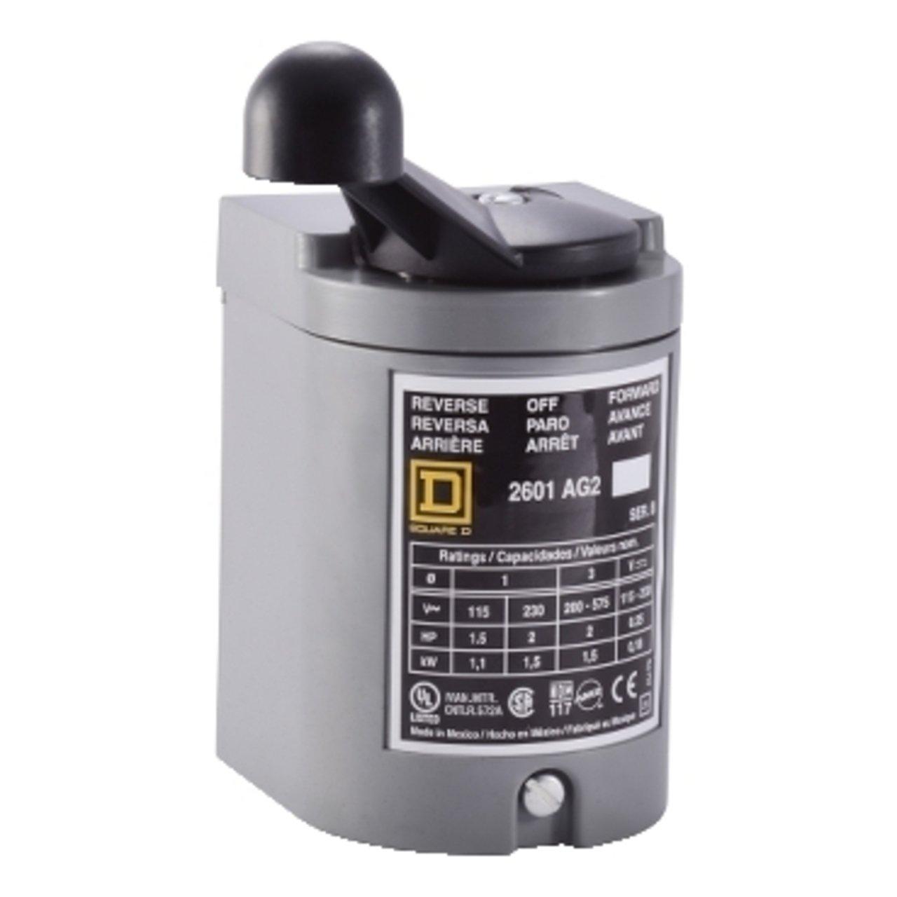 2601AG2 DRUM SWITCH REVERSING 2HP 600V