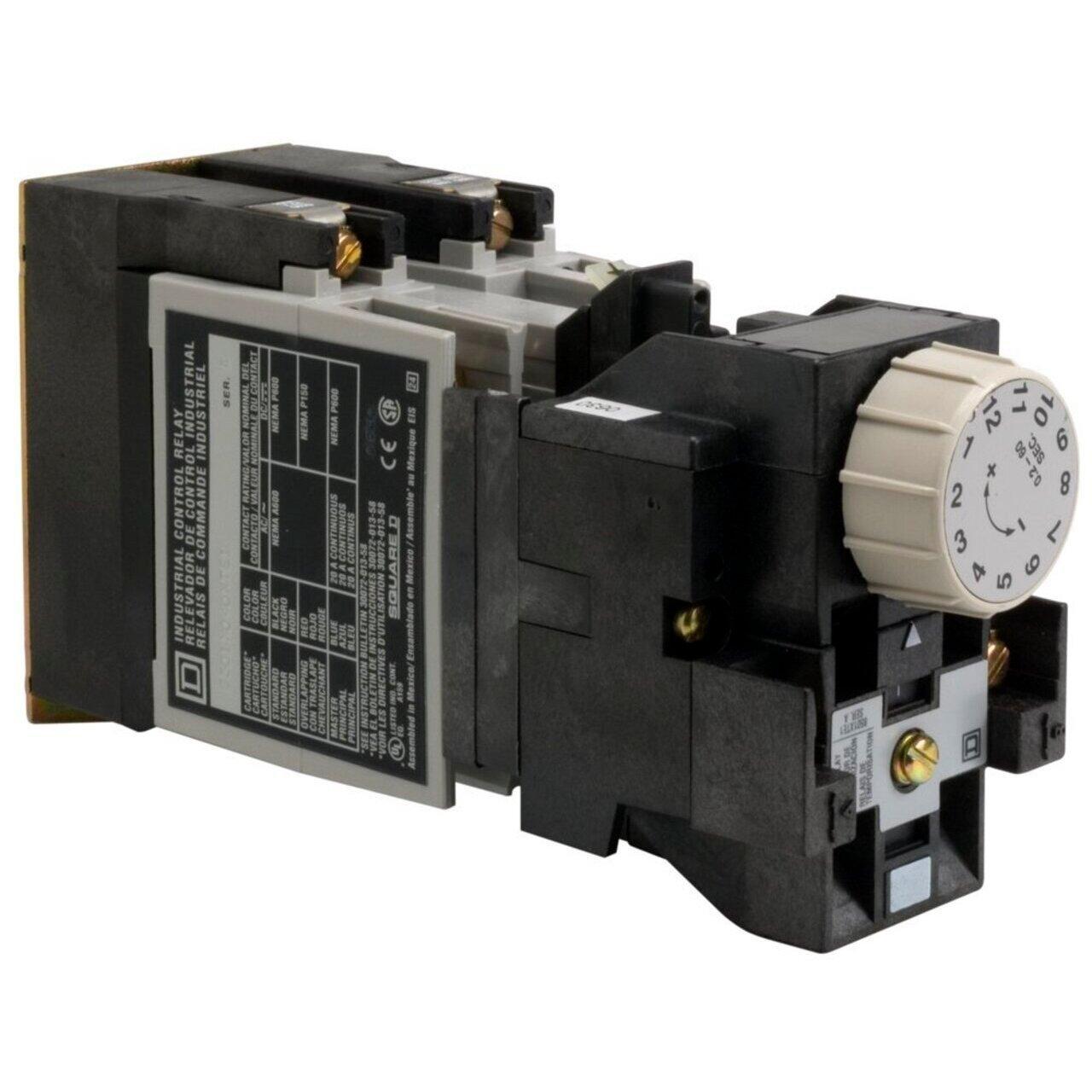 8501XO20XTE1V02 TIMING RELAY 120V