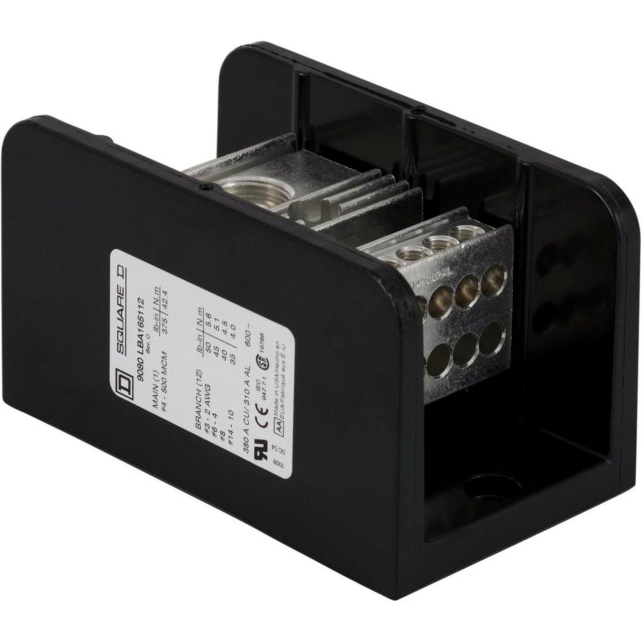 9080LBA165112 POWER DISTR.BLOCK 1P AL