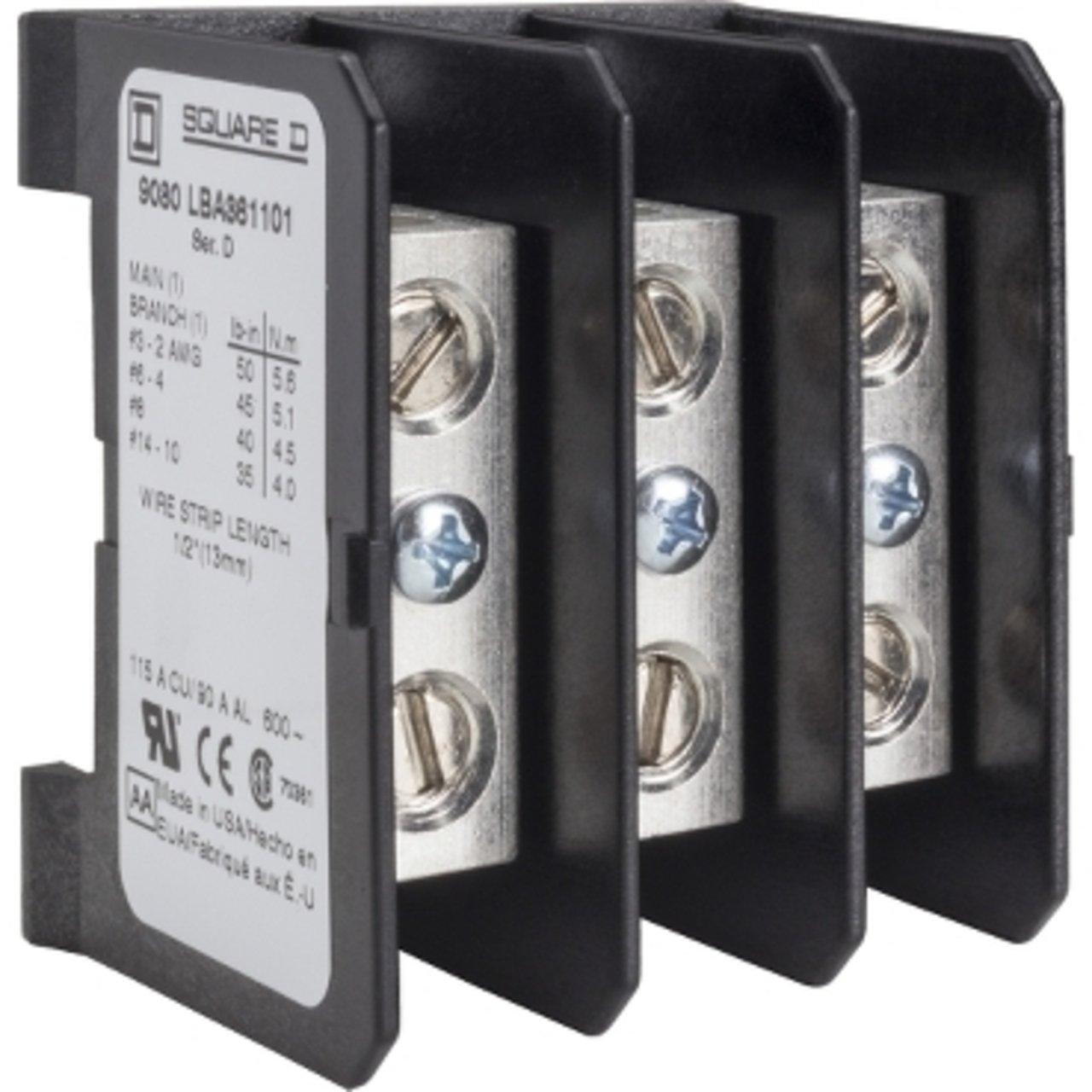 9080LBA361101 POWER DISTRIBUTION BLOCK