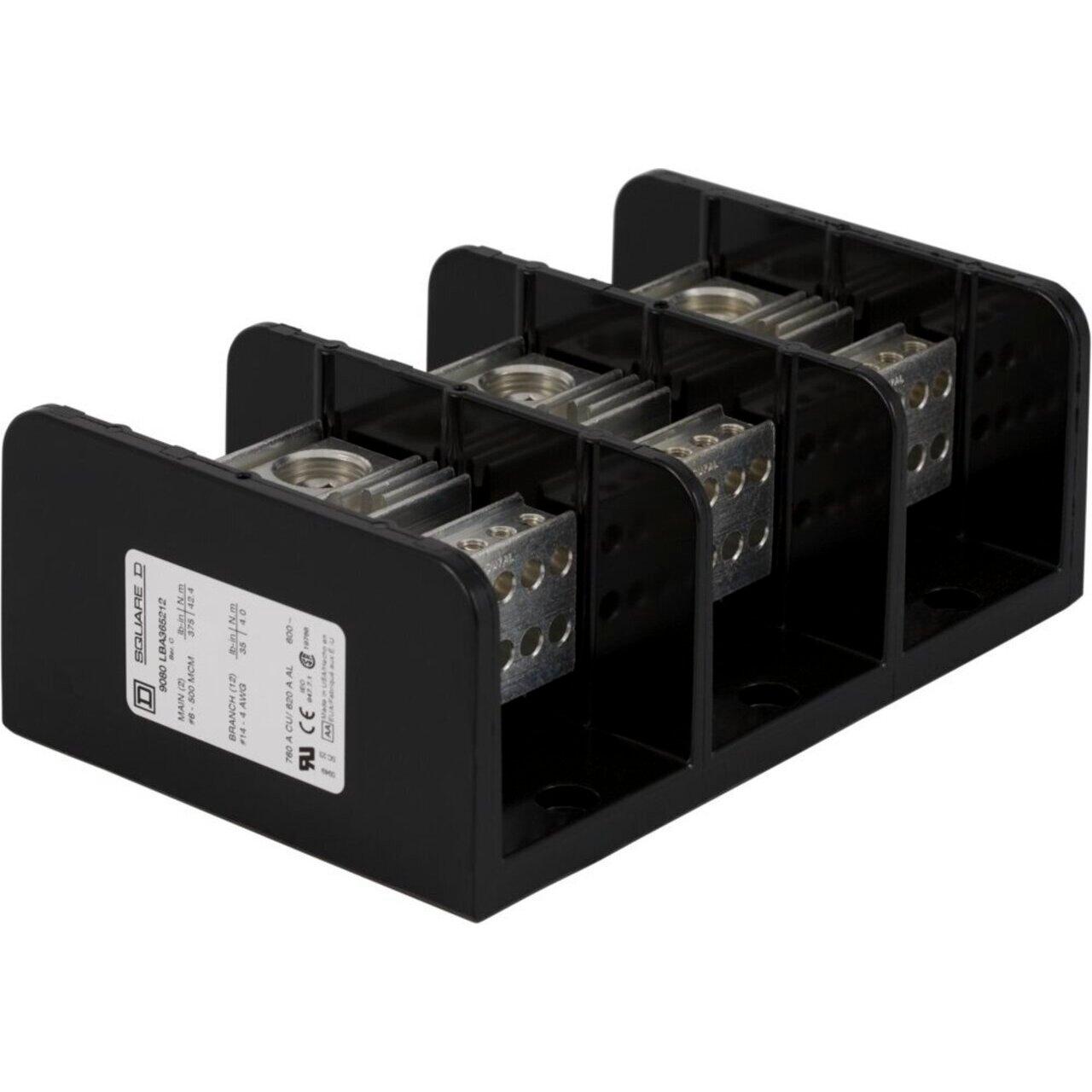 9080LBA365212 POWER DISTR.BLOCK 3P AL