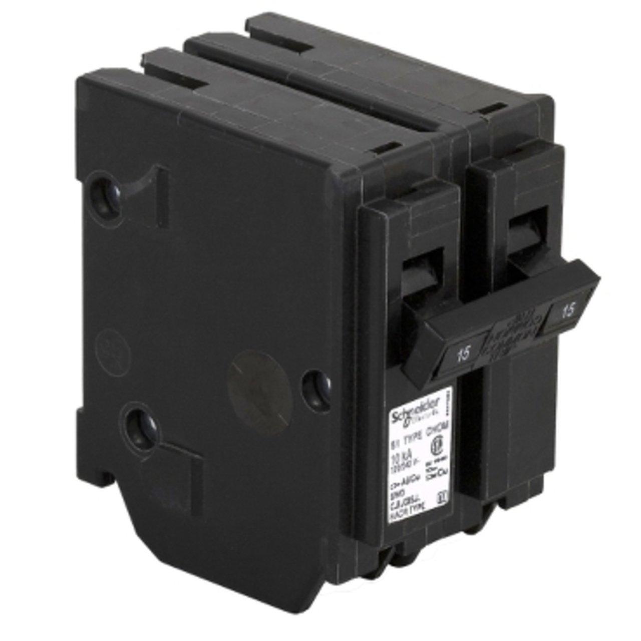 CHOM215 2P 120/240V 15A CIRCUIT BREAKER
