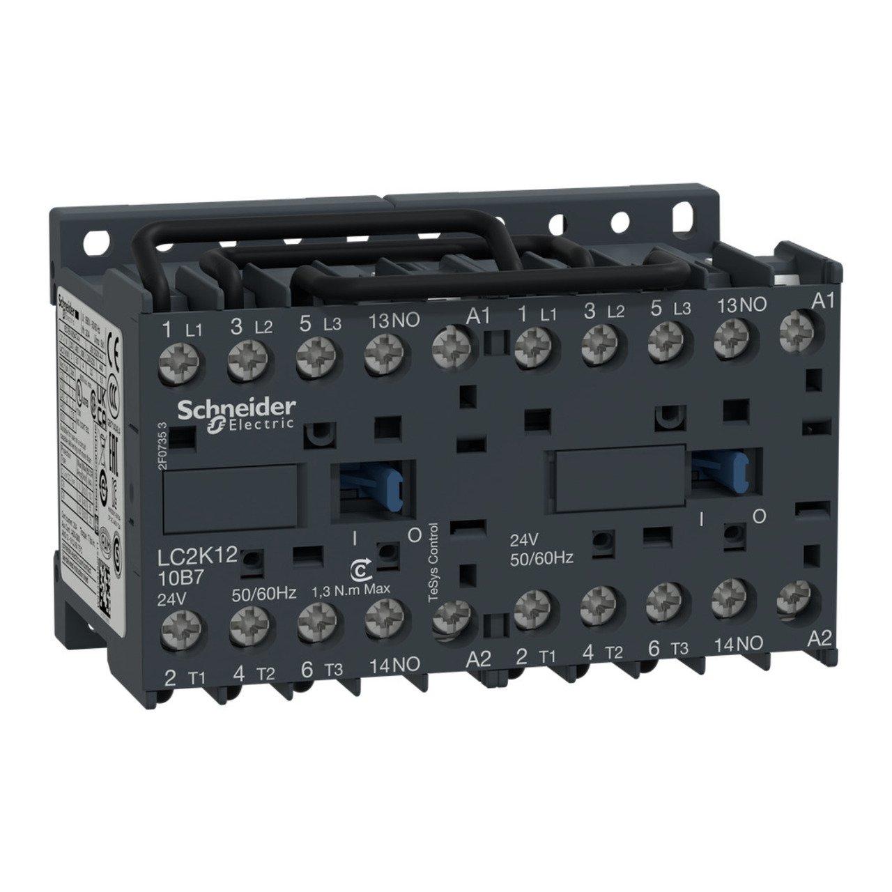 LC2K1210E7 SCREW CLAMP 1 NO  AUX REVERSI