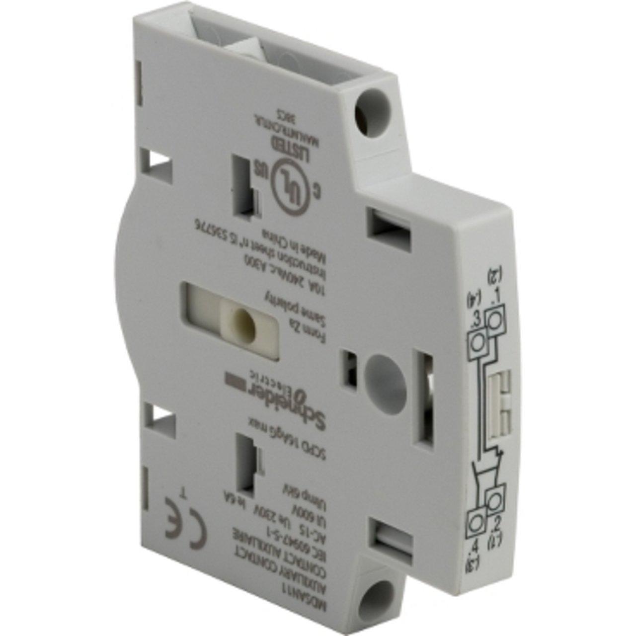 MDSAN20 AUXILIARY CONTACT MODULE - 2 N/O