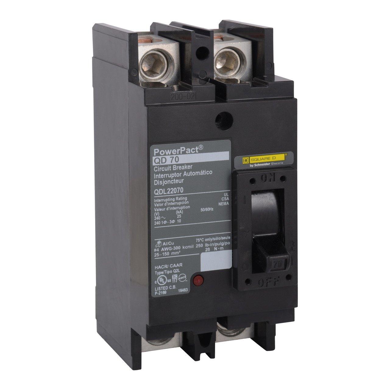 QDL22110 UNIT MOUNT MCCB 240 V 110 A
