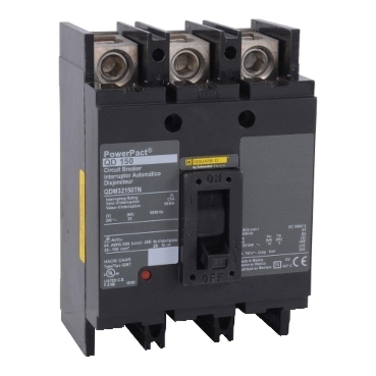 QDM32150TN MCCB 3P 240V 150A  25KA