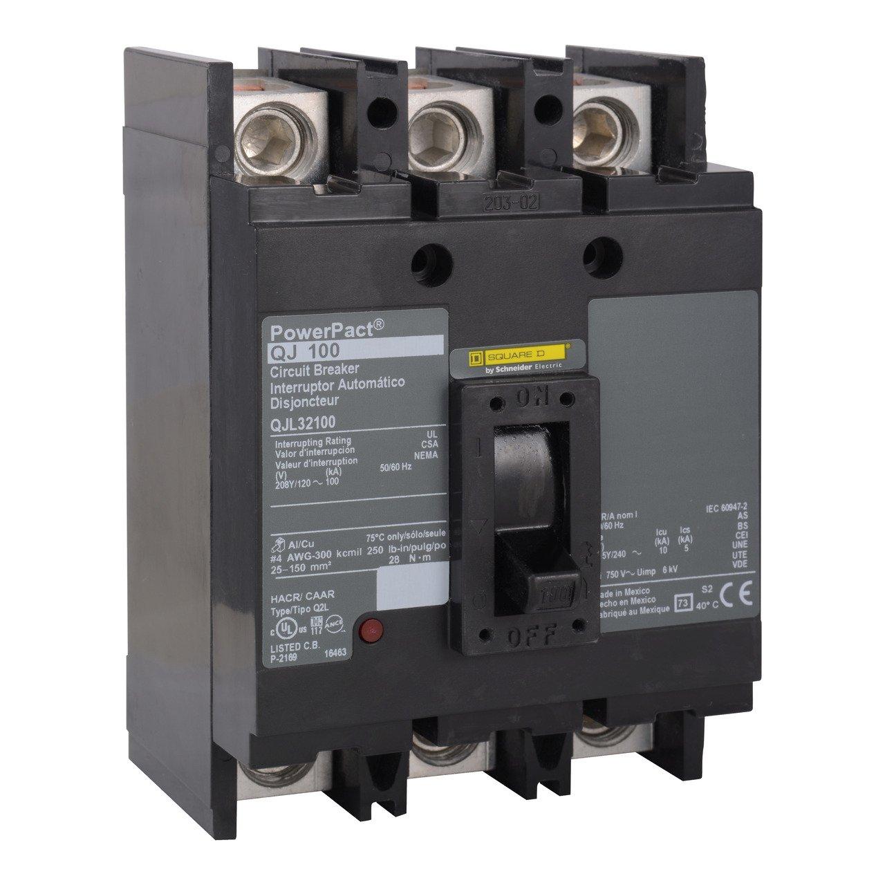 QJL32125 UNIT MOUNT MCCB 240 V 125 A