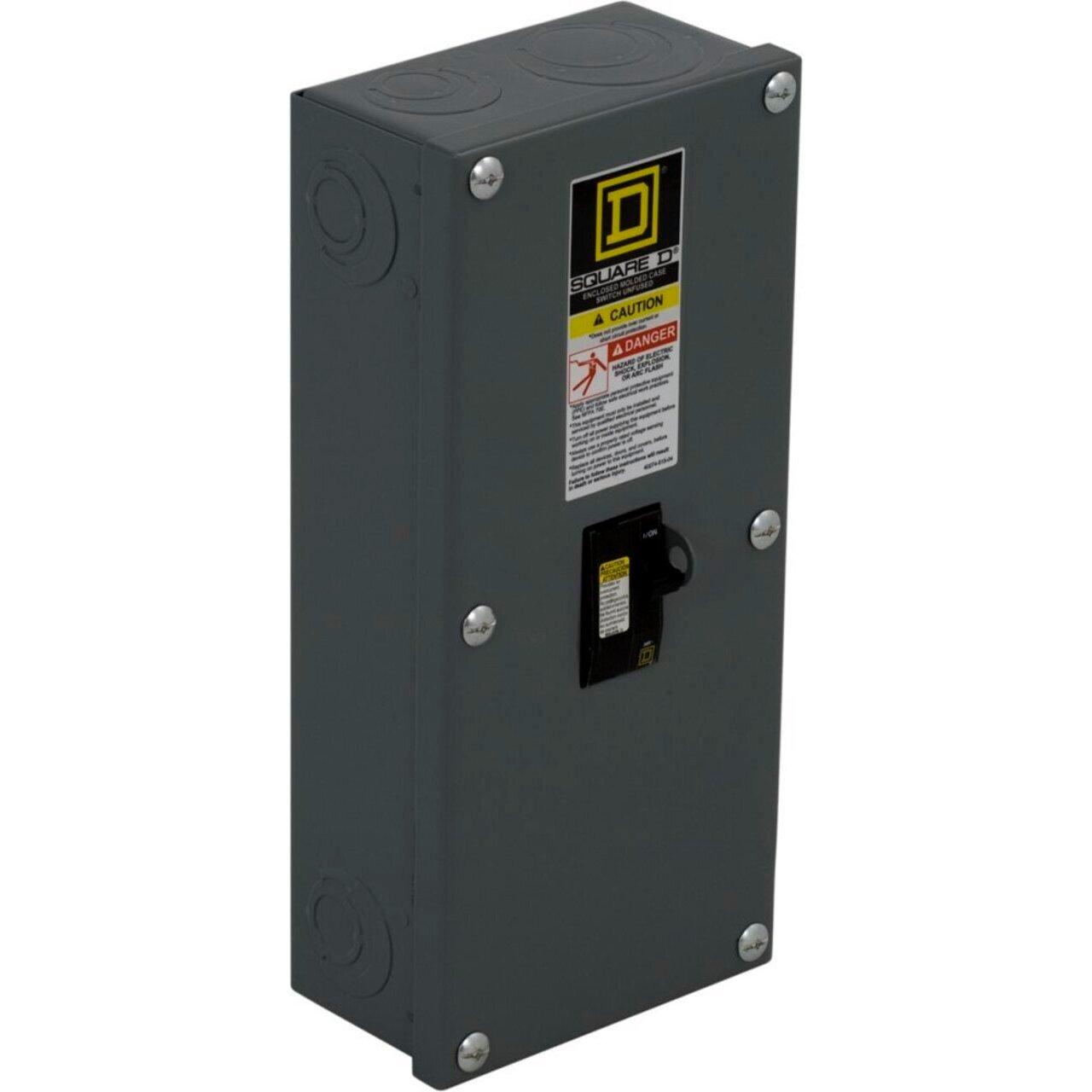 QO2000NS MOLDED CASE SWITCH 240V 100A 1P