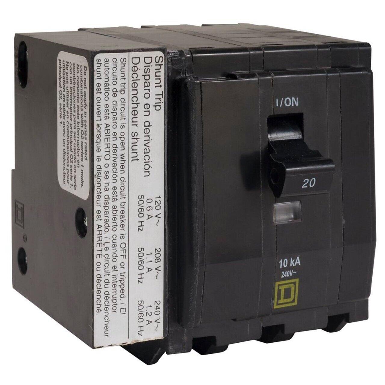 QO3601021 MINIATURE CIRCUIT BREAKER 240V