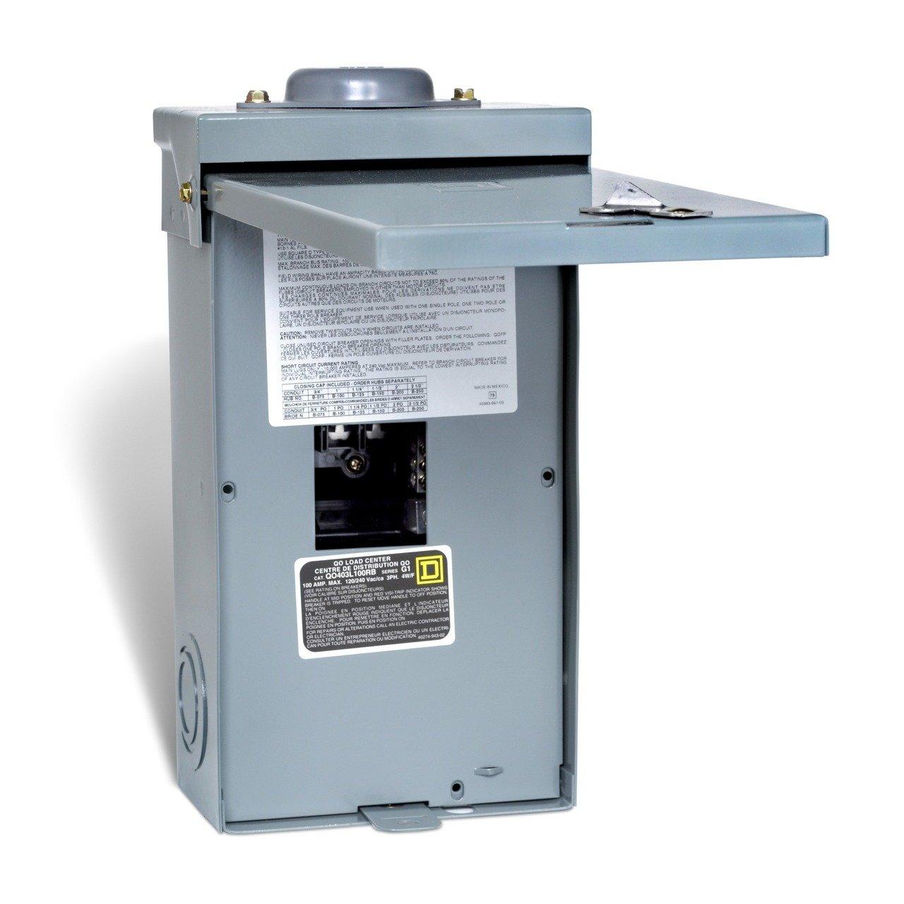 QO403L100RB LOADCENTER  100A 3P 3R