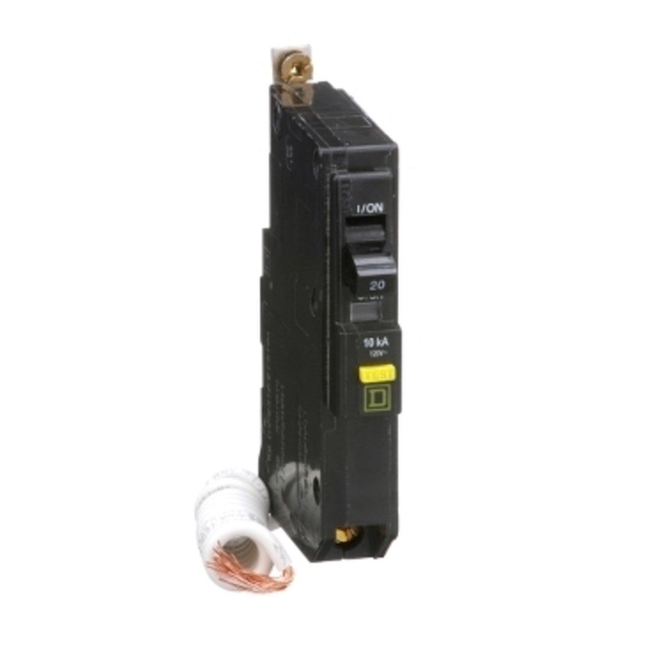 QOB BREAKER 1P 20A GFI BOLT ON SQD