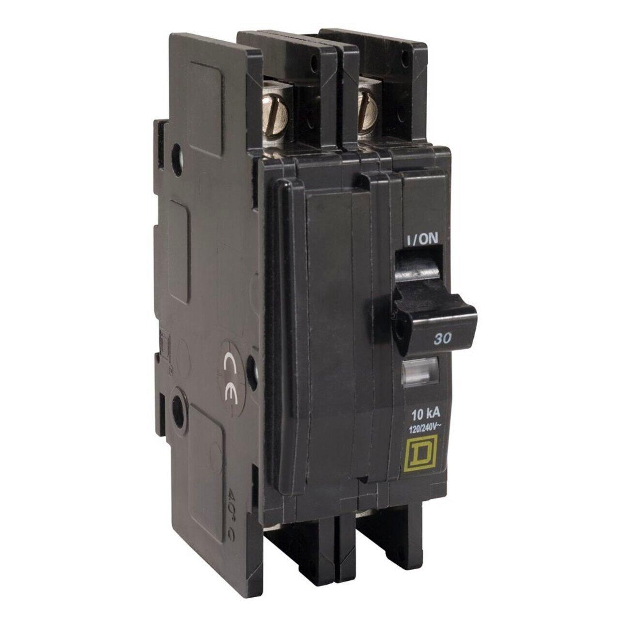 QOU240 2P 40A DIN MOUNT BREAKER