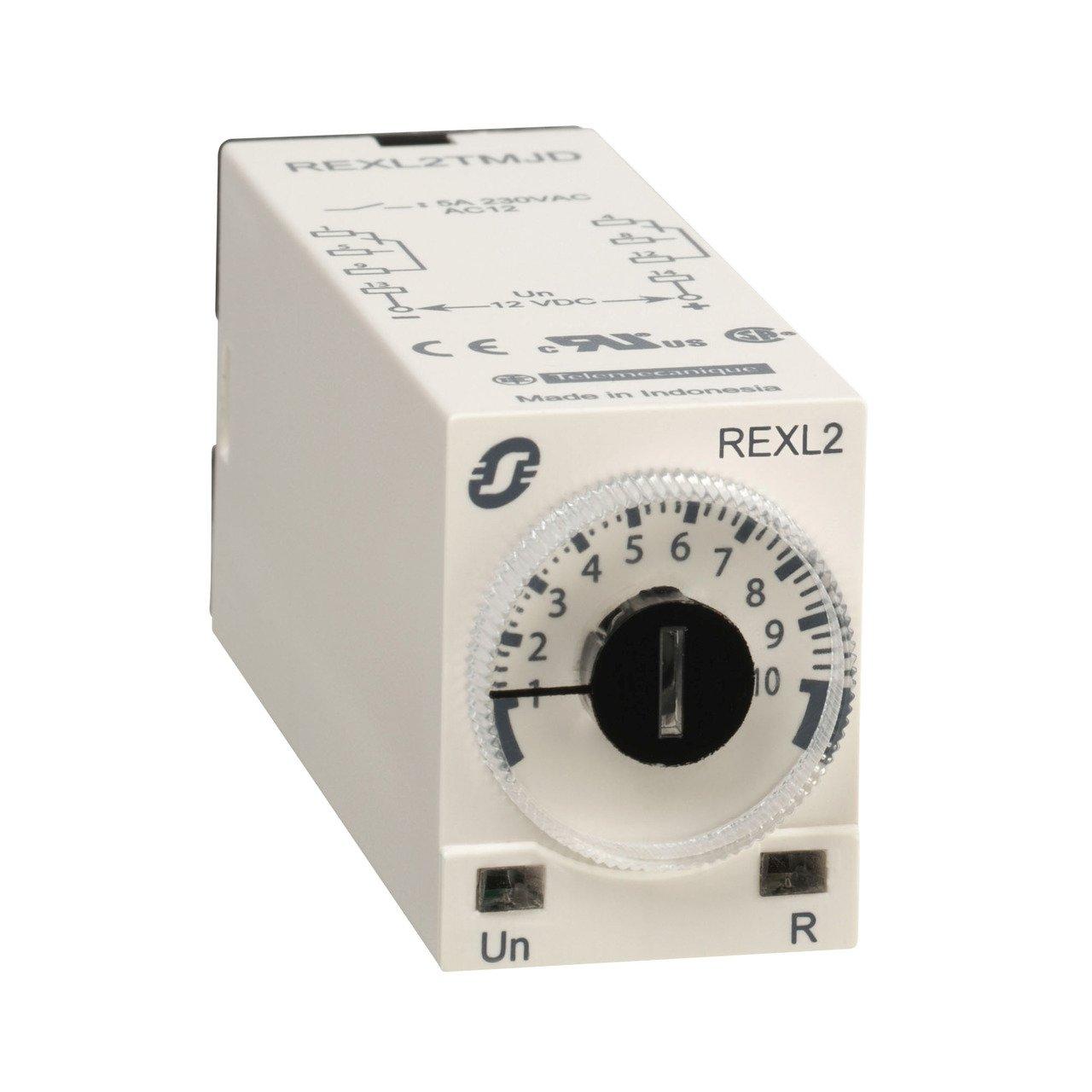 REXL2TMB7 MINI PLUG TIMER .1S@10H 24VAC