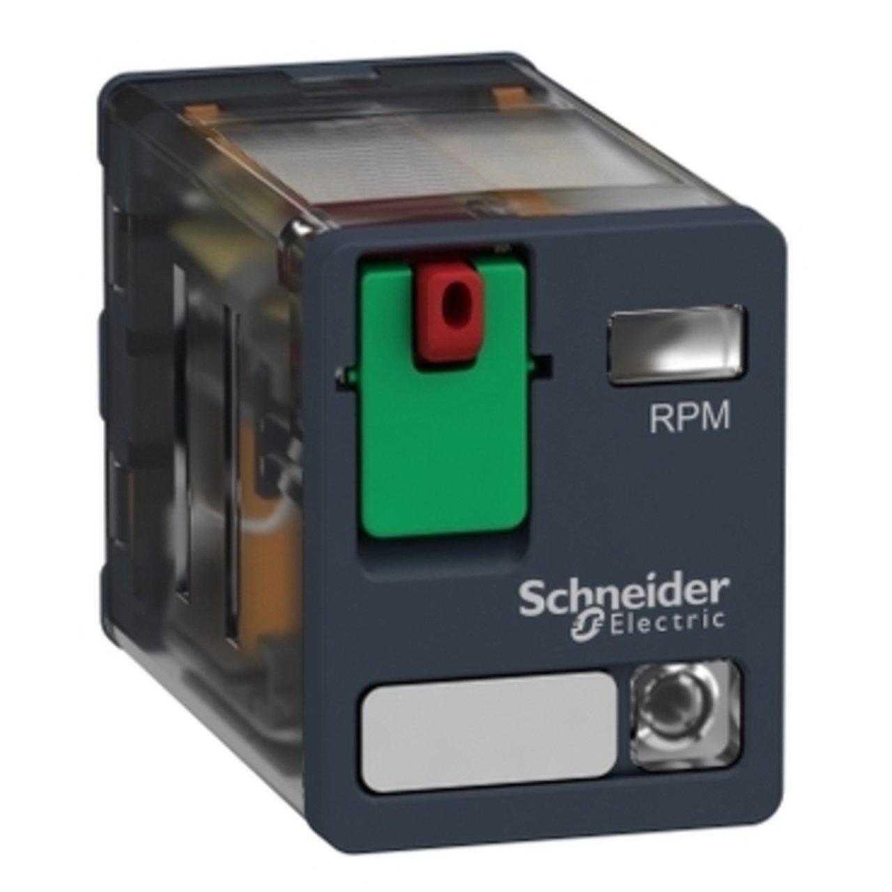 RPM22B7 POWER RELAY 2 CO + LED 24V 50/60