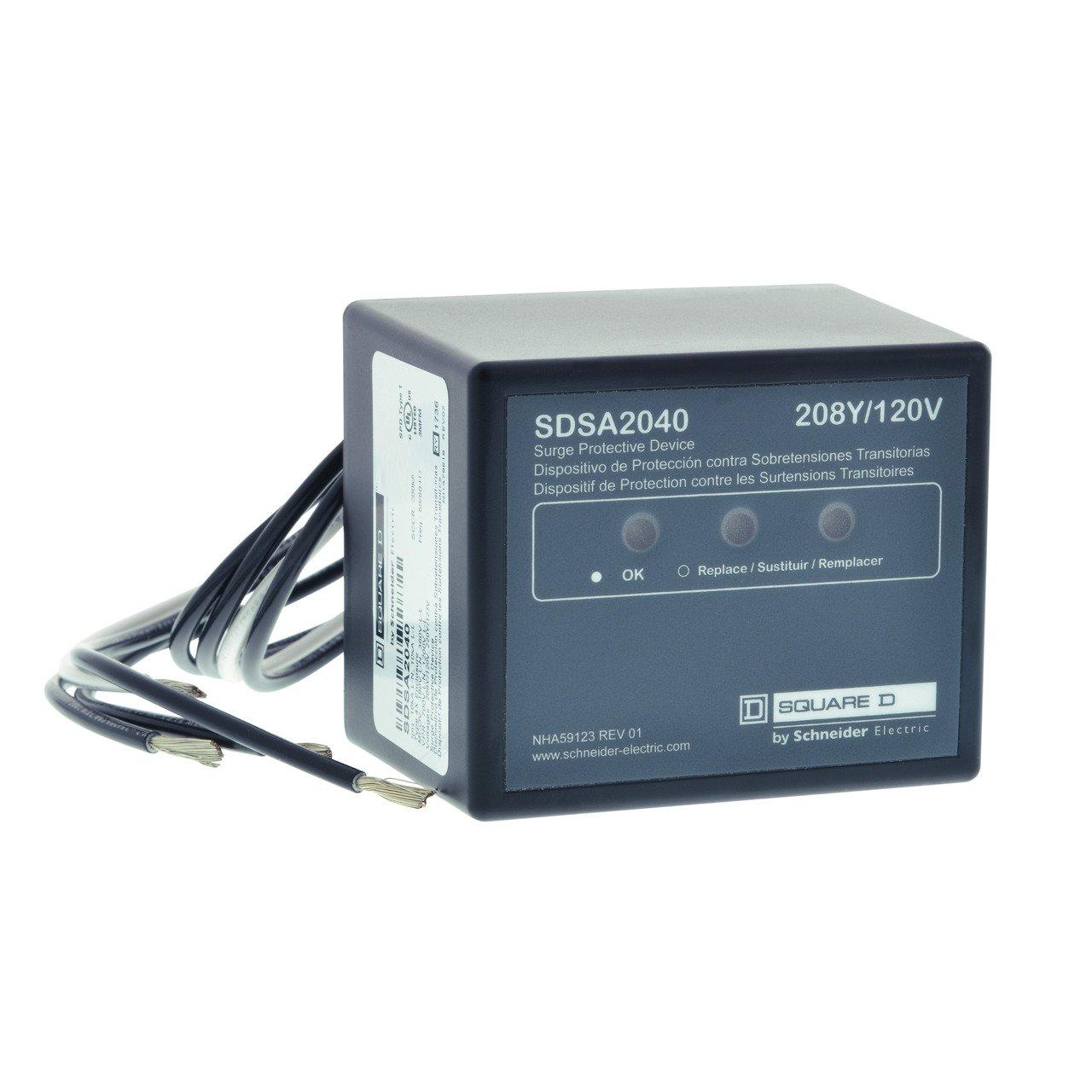SDSA2040 SPD T1 HEPD 40KA 120/208V 3P4W