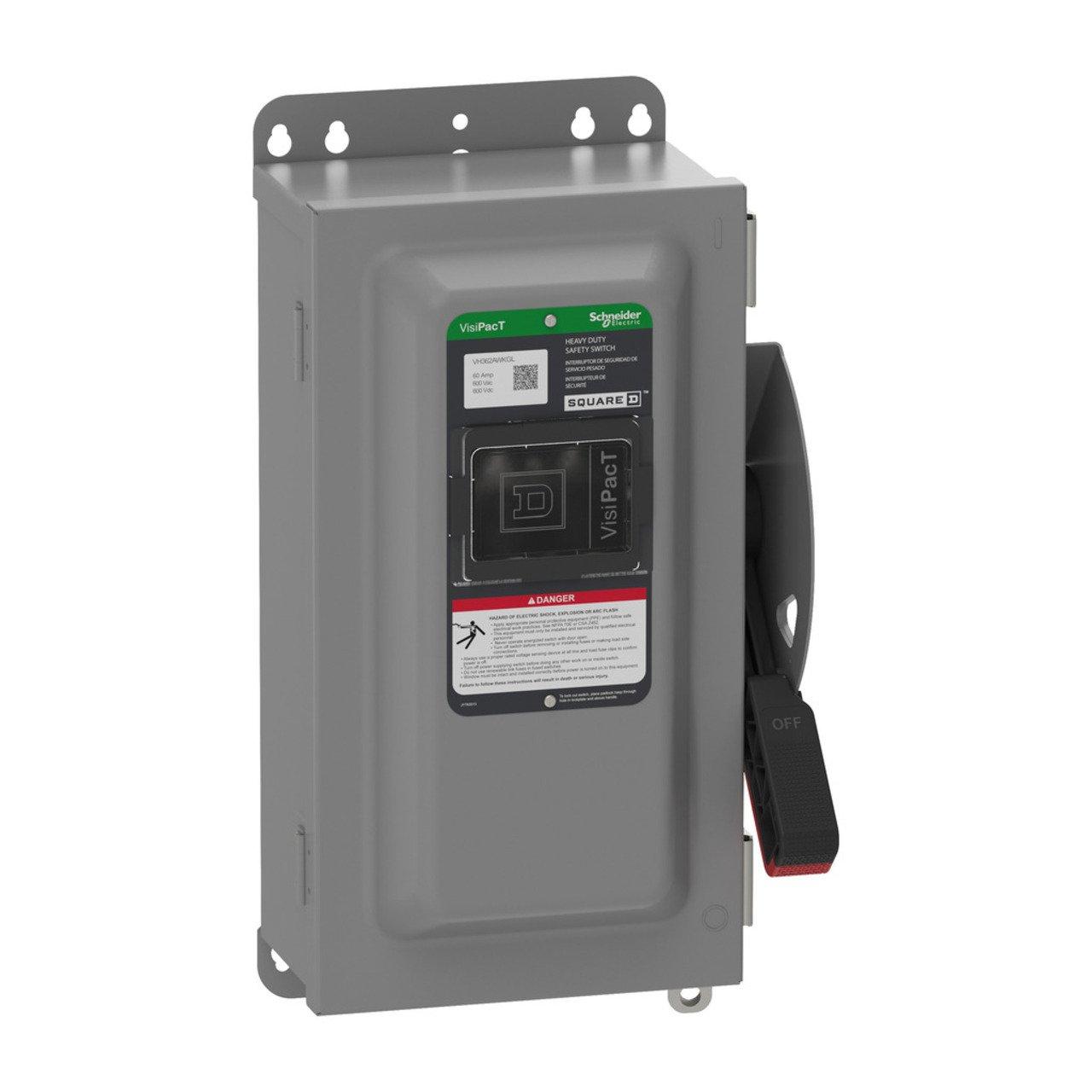 VH362AWKGL HD F 3P 600V 60A NEMA12