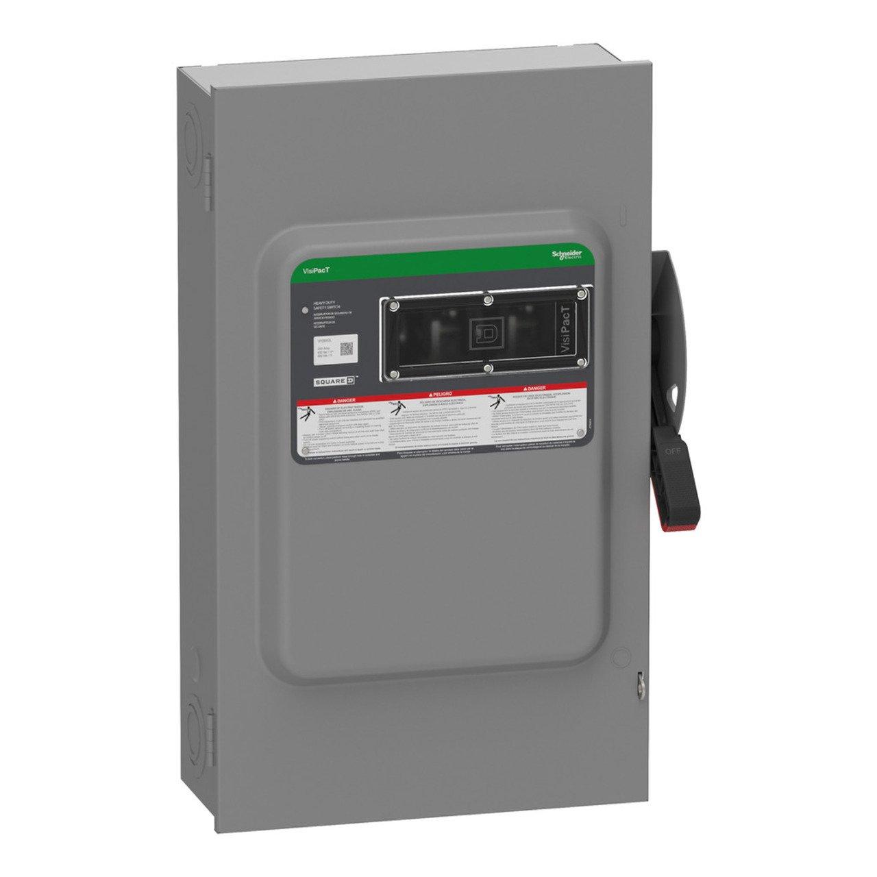 VH364GL HD F 3P 600V 200A NEMA1 GL
