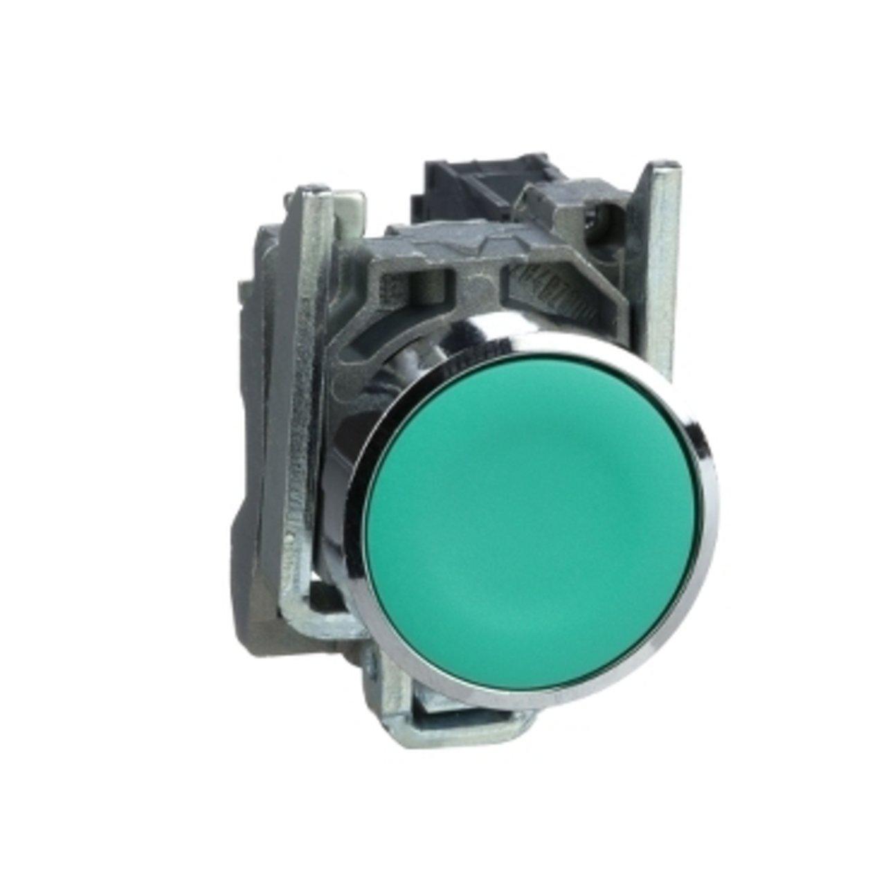 XB4BA31 22MM PUSHBUTTON GRN FLUSH 1NO