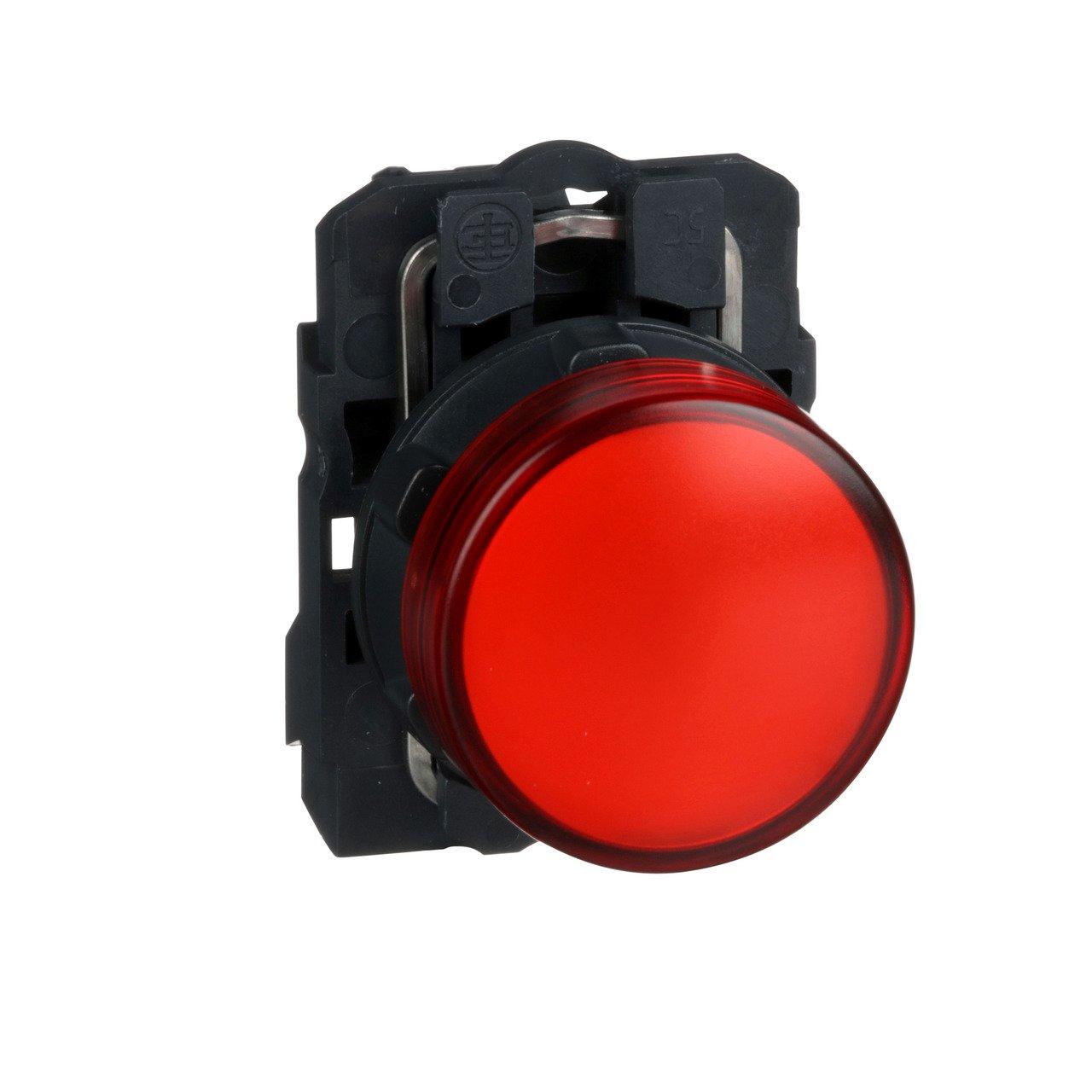 XB5AVG4 22MM RED P/LIGHT 120V PLASTIC