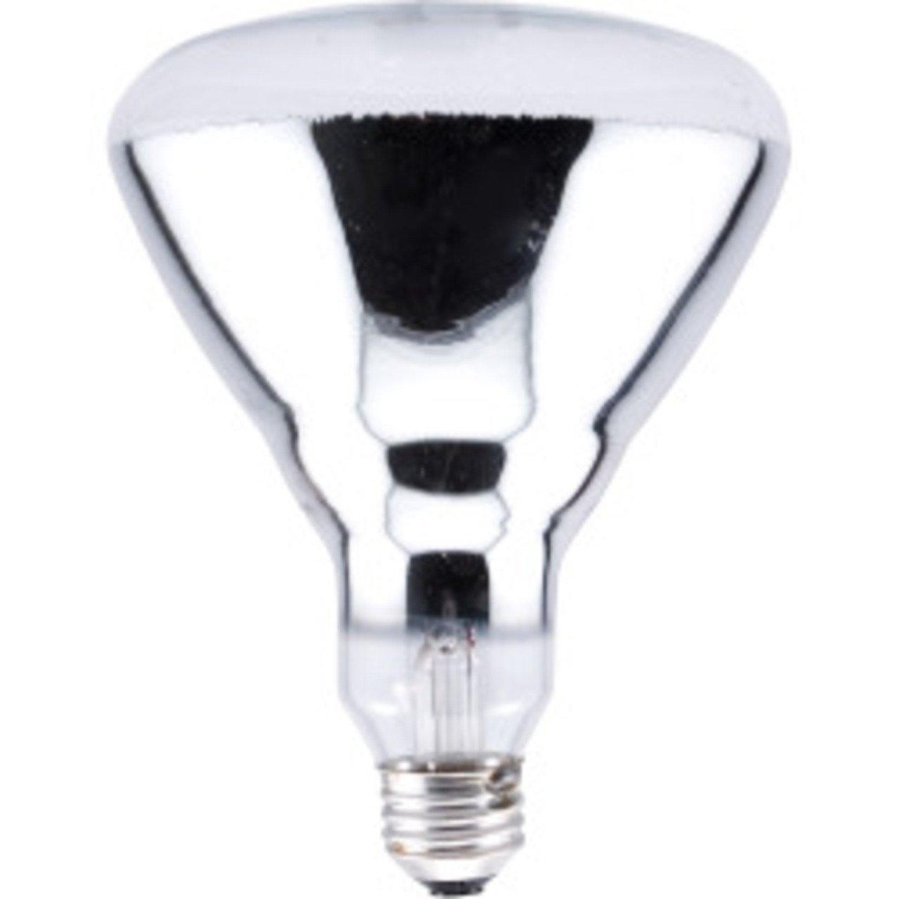 250BR40/1 CLEAR HEAT LAMP 120V
