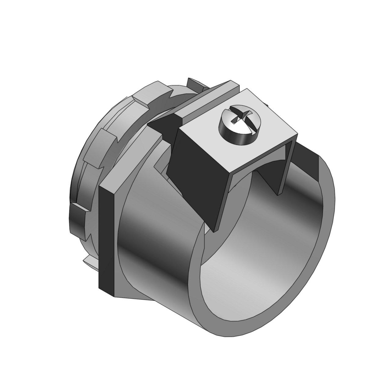 ABB 302-C | 302-C CONN.FOR FLEX.ALUM.COND. 1/2IN | Flex Conduit & AC 90 ...