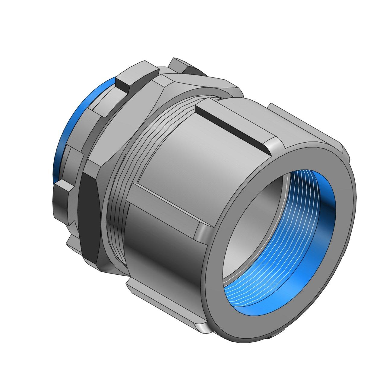 ABB 8621 | 8621 CONNECTOR THREADLESS 2