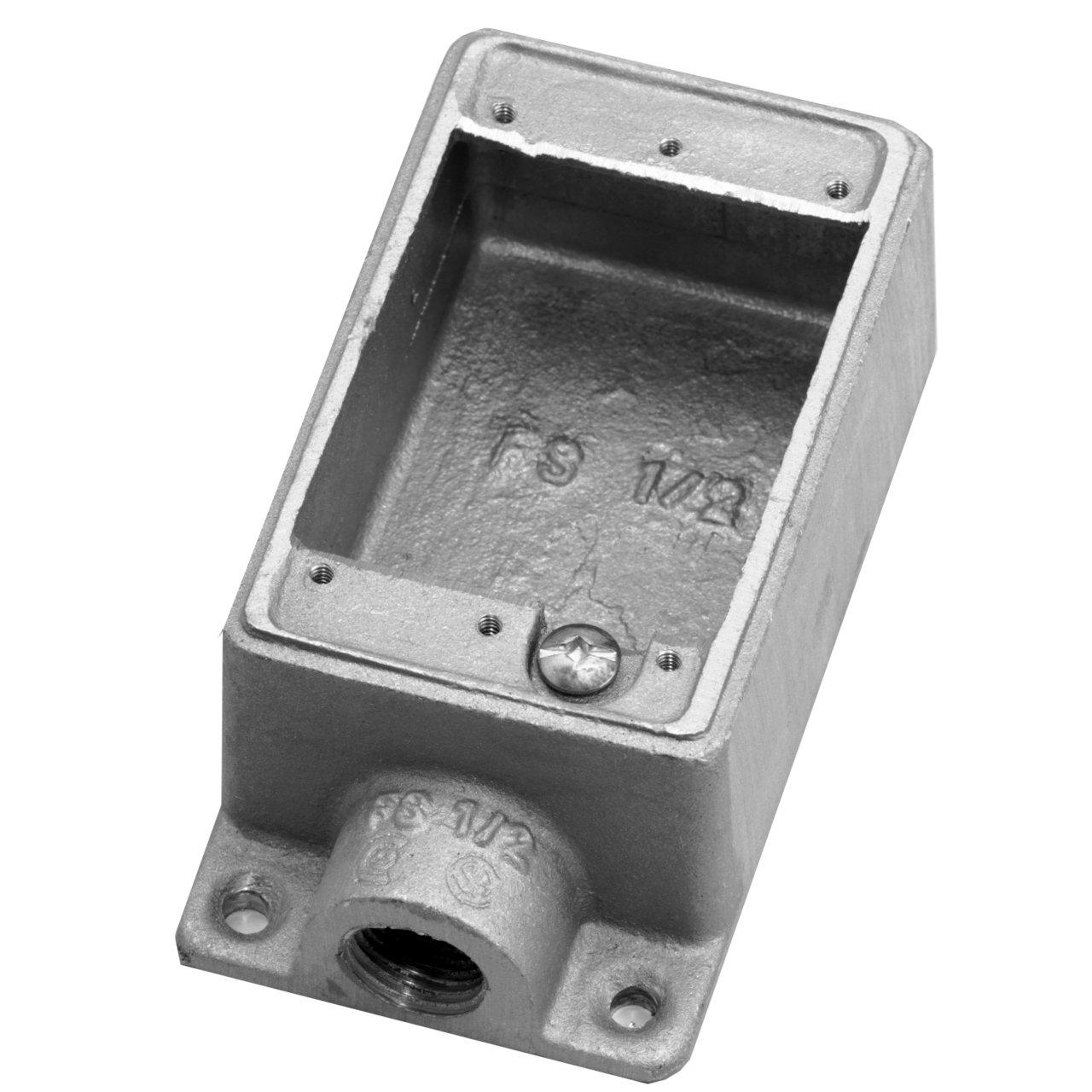 CIFS-1G-3/4 FS BOX SHALLOW 1G 3/4" HUB