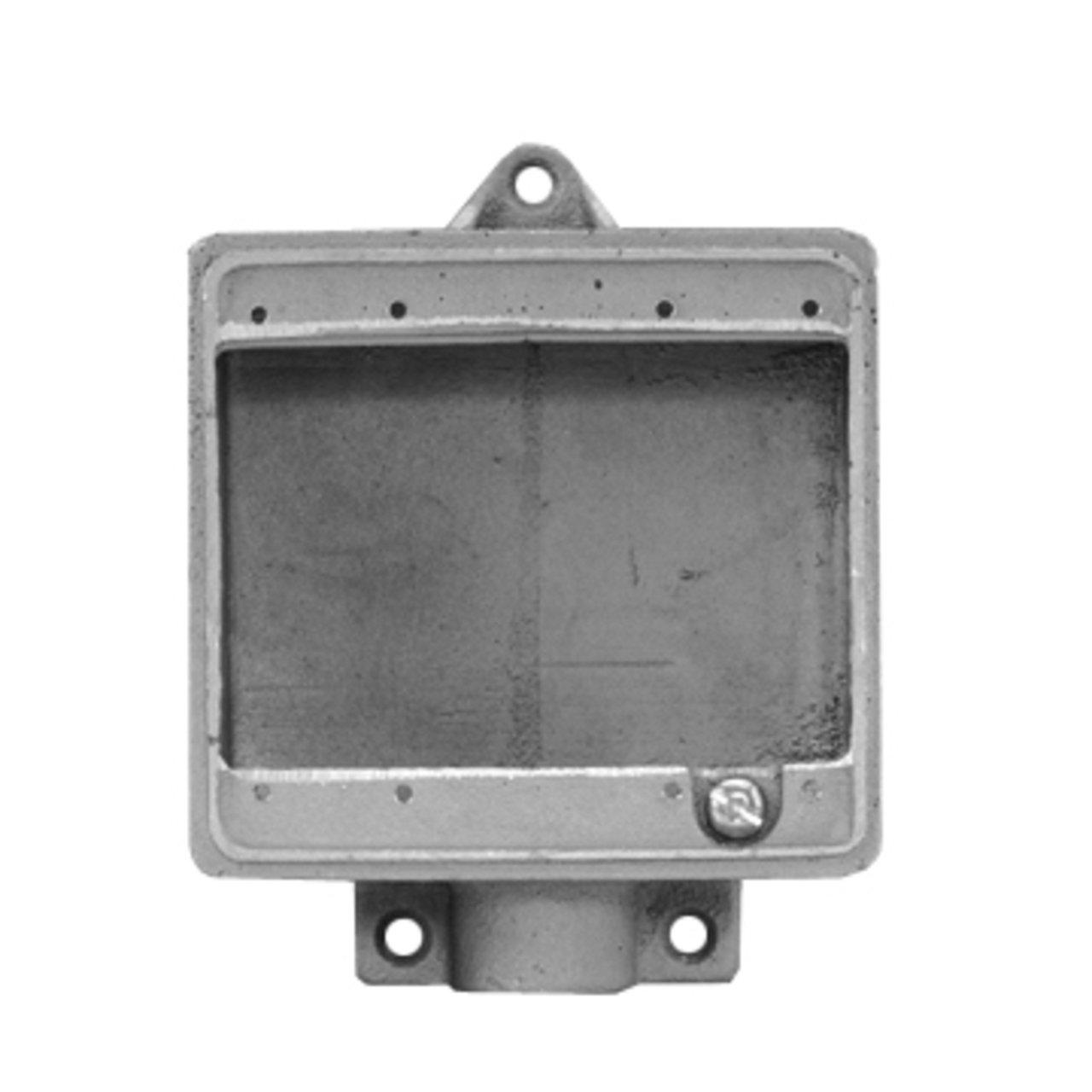 CIFS-2G-1/2 FS BOX SHALLOW 2G 1/2" HUB